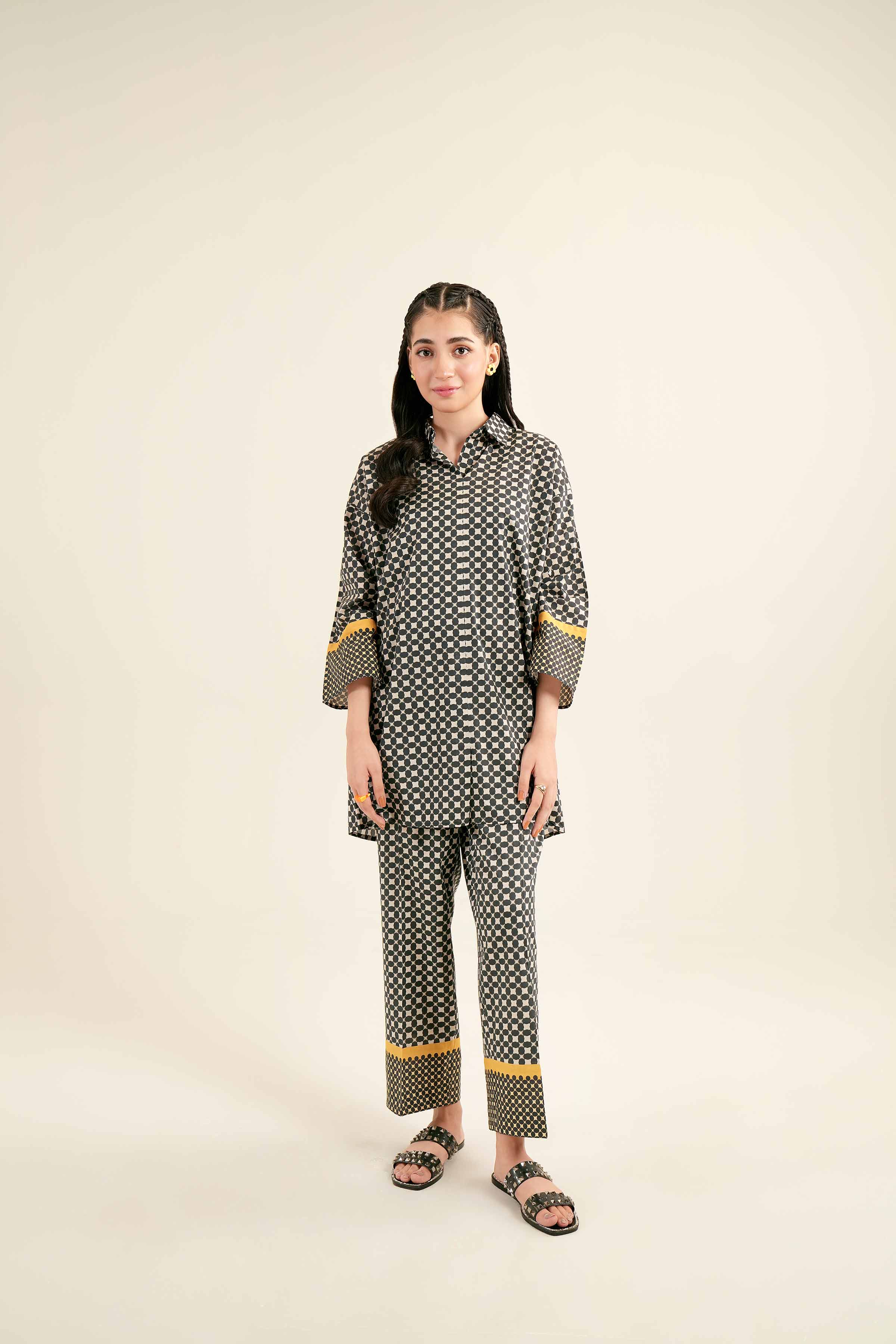 2 Piece - Printed Suit - AS24-61