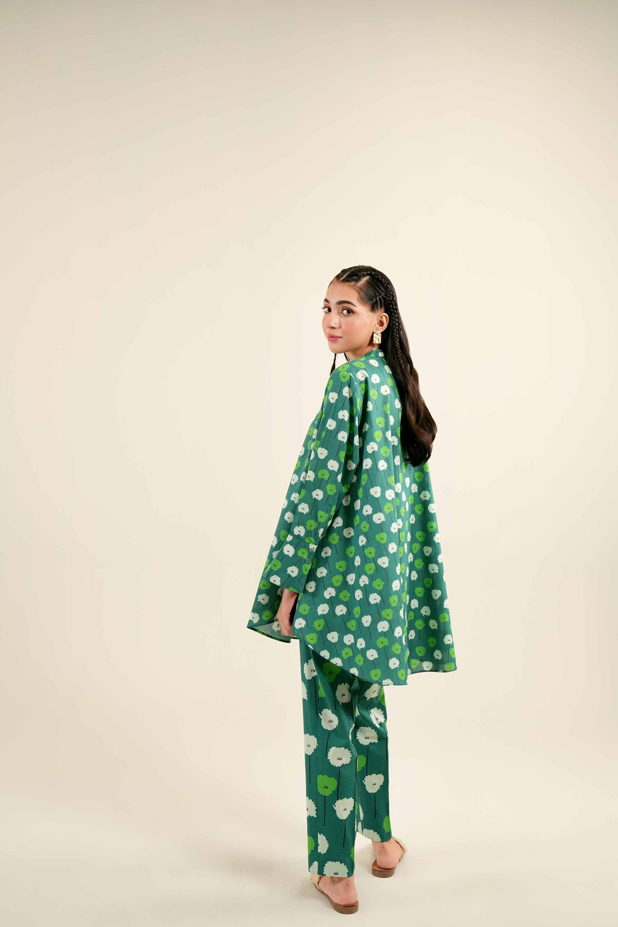 2 Piece - Printed Suit - AS24-62