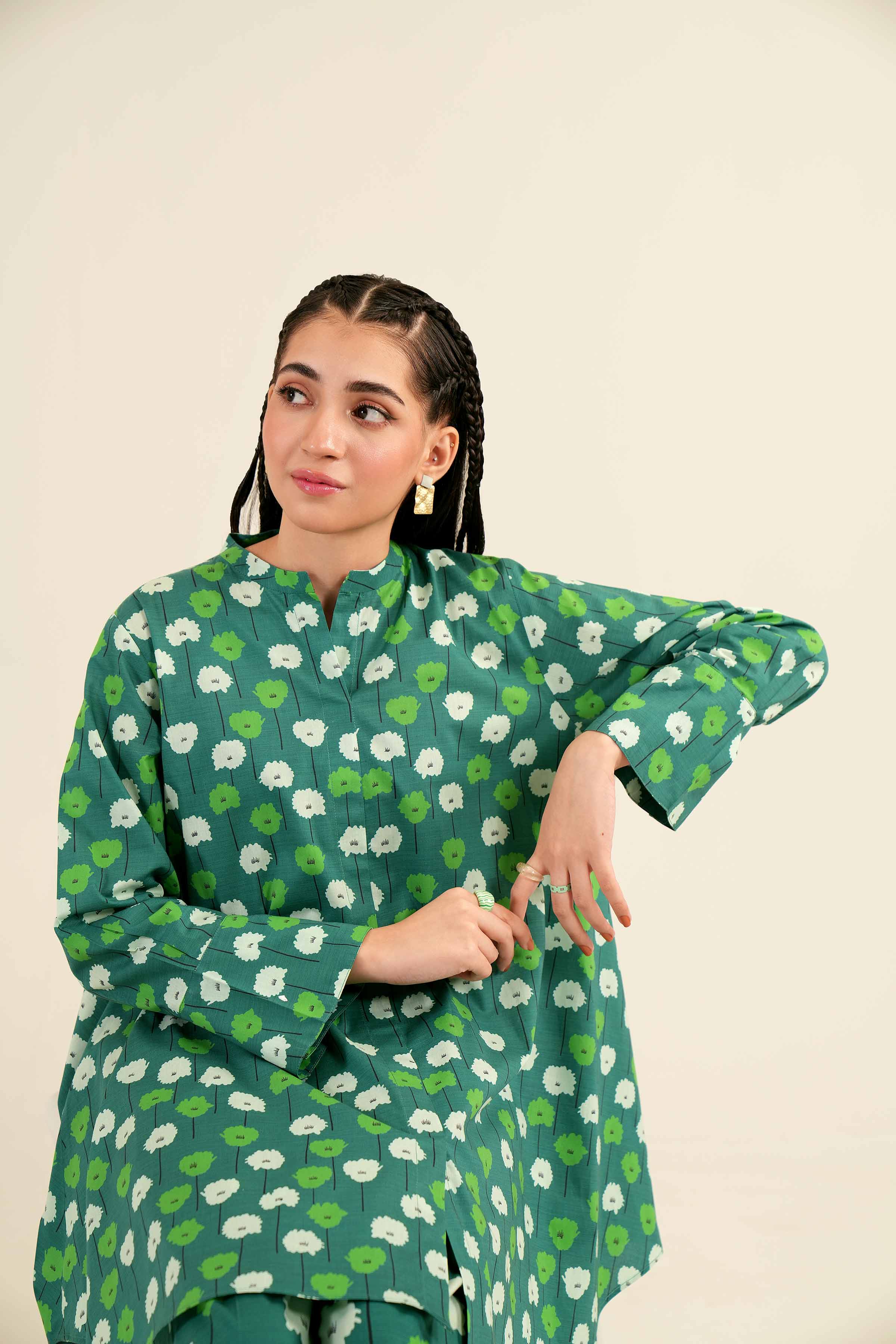 2 Piece - Printed Suit - AS24-62