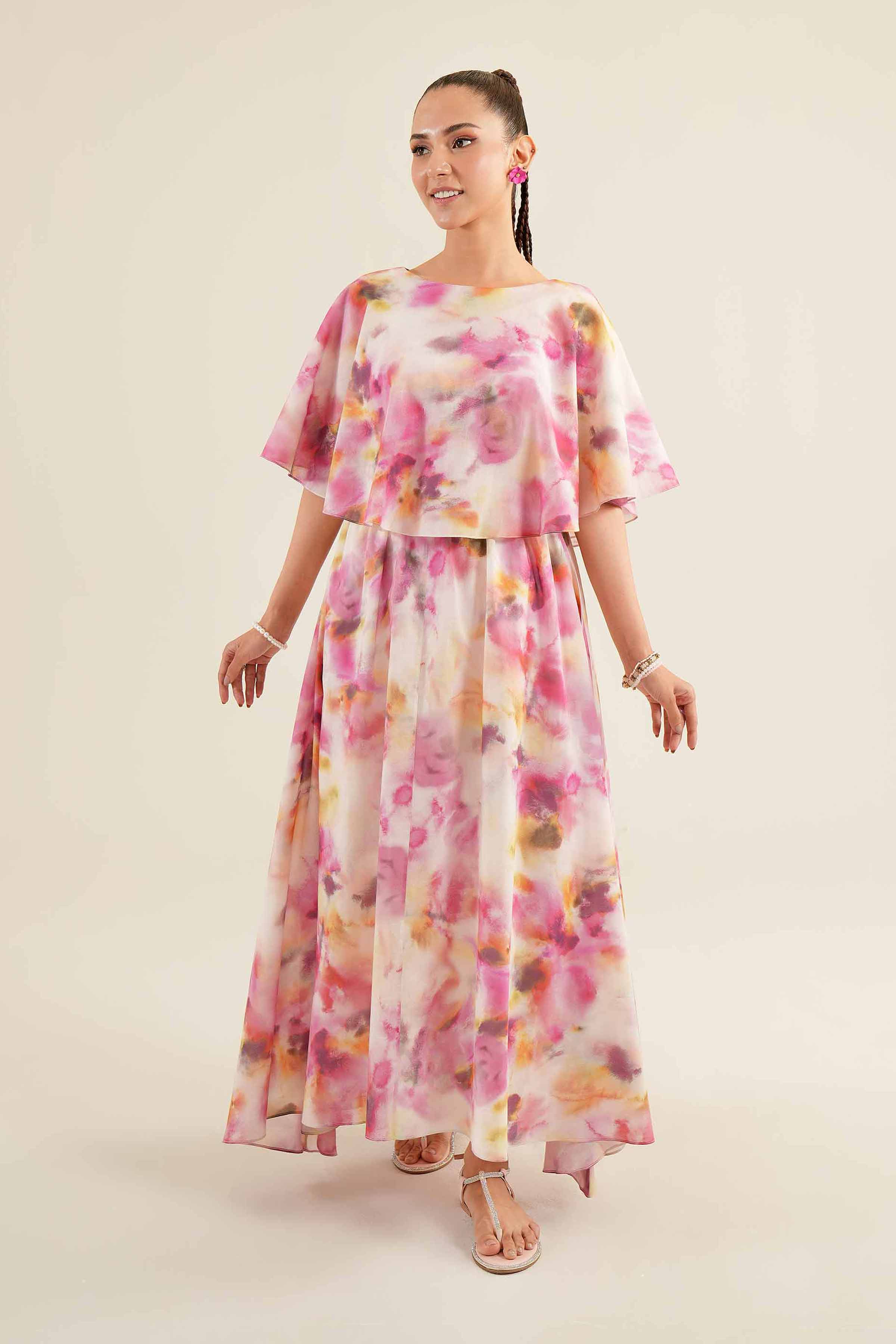 Printed Dress - AS24-63