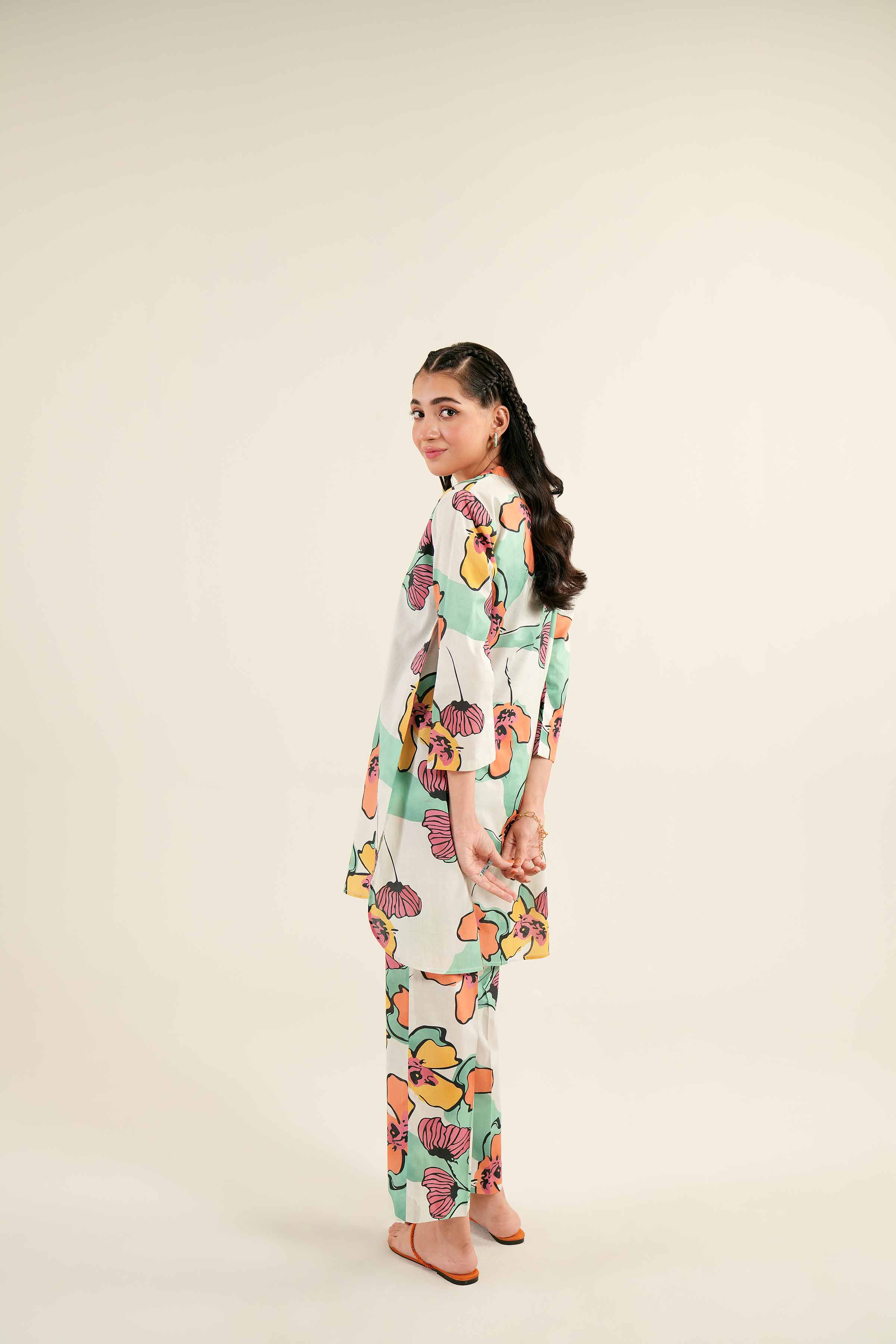 2 Piece - Printed Suit - AS24-64