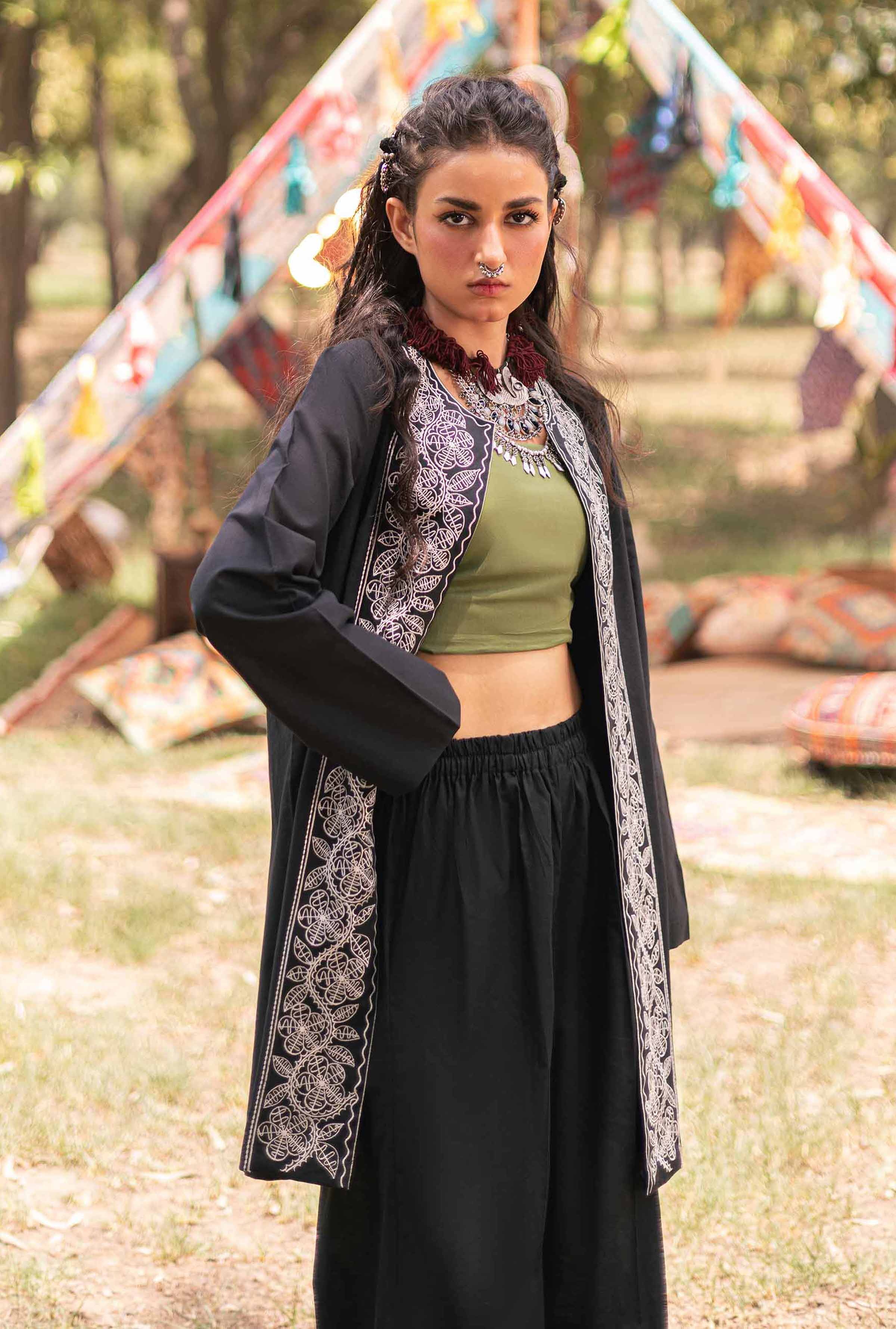 Embroidered Jacket - AS24-80