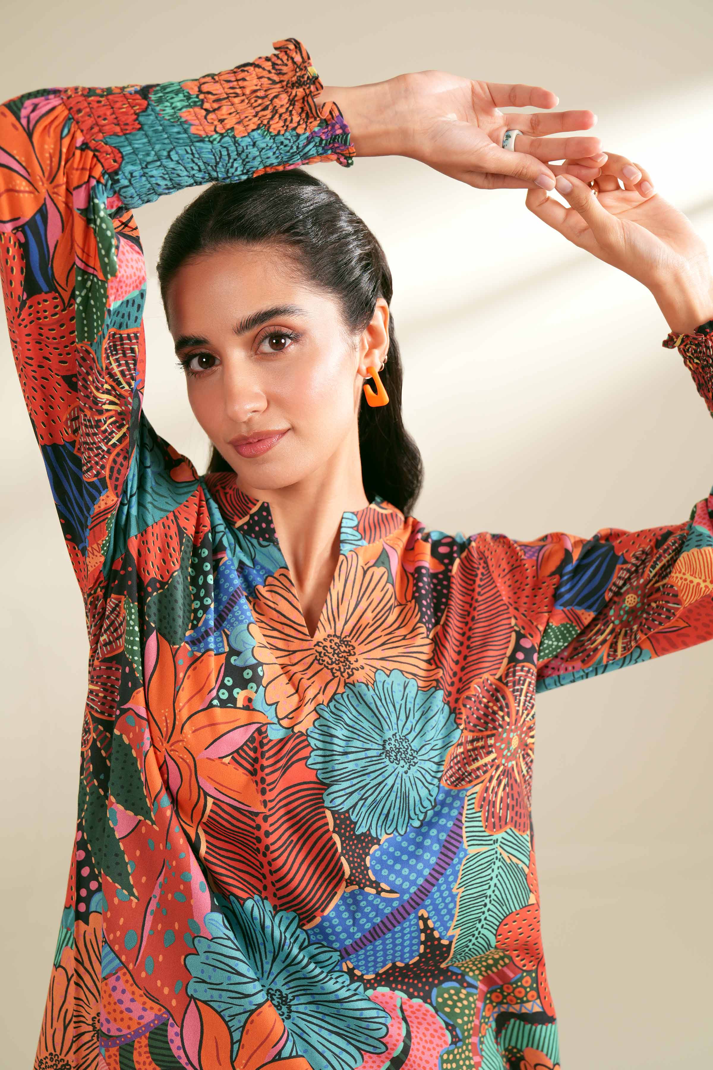 2 Piece - Printed Suit - AS24-82