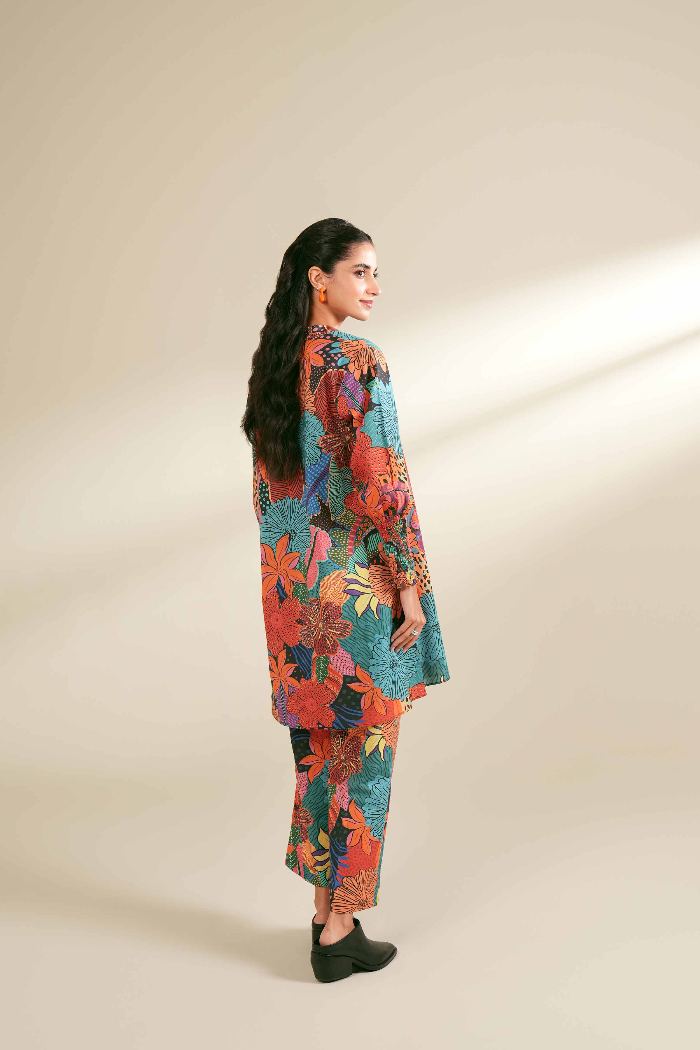 2 Piece - Printed Suit - AS24-82