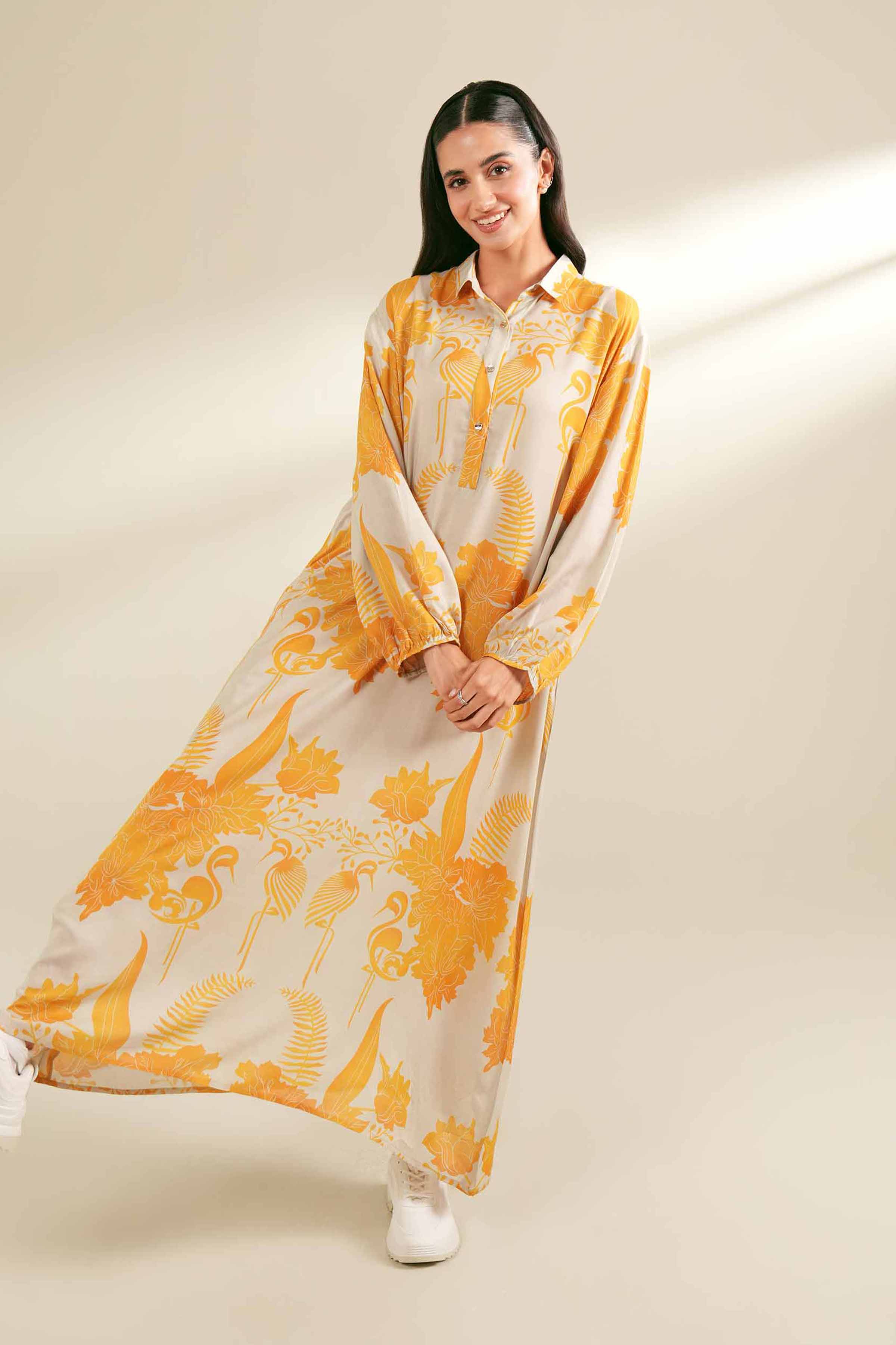 Printed Dress - AS24-83