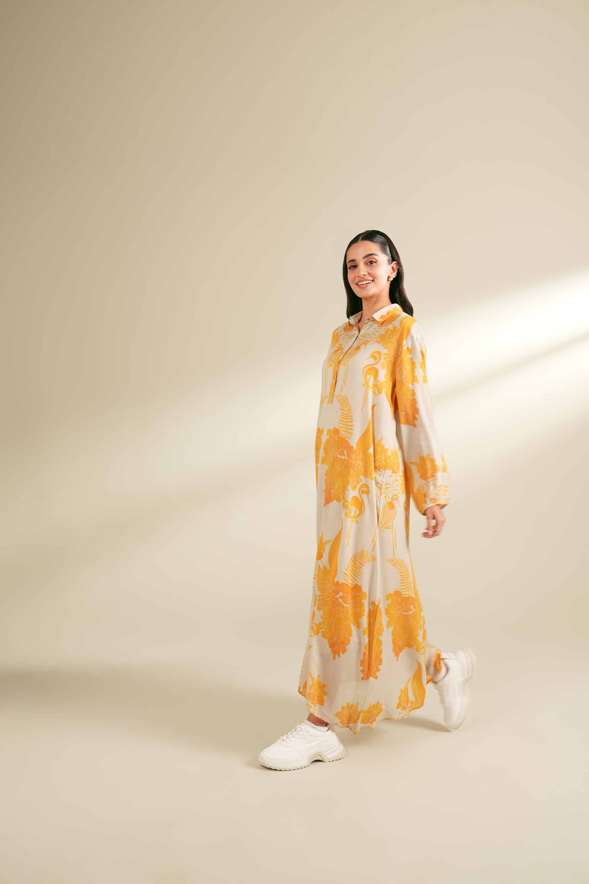Printed Dress - AS24-83