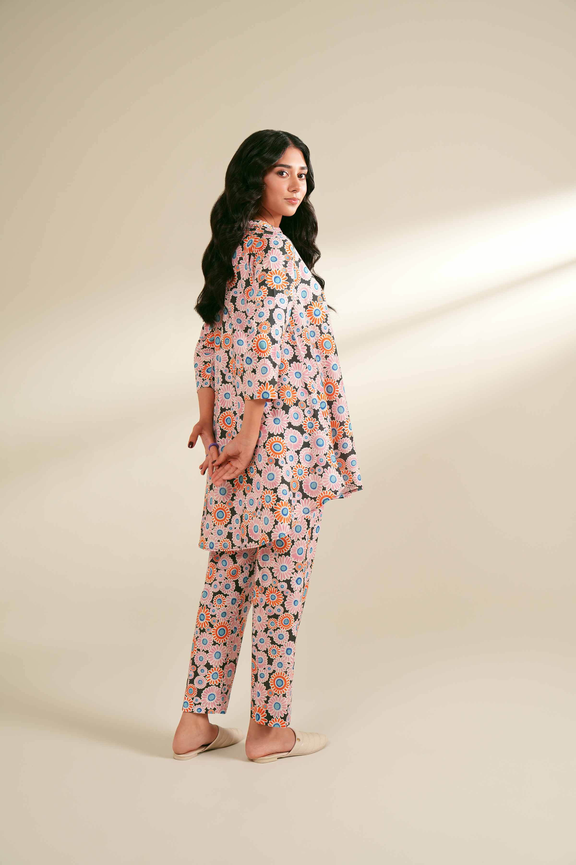 2 Piece - Printed Suit - AS24-90