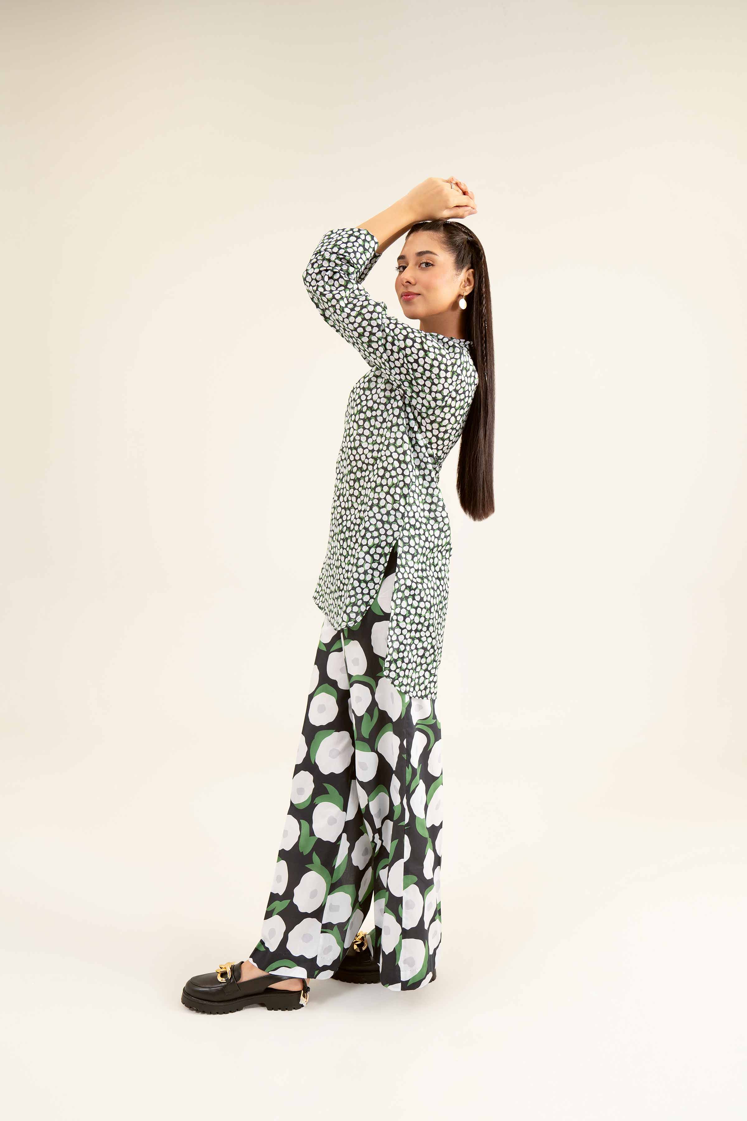2 Piece - Printed Suit - AS24-93
