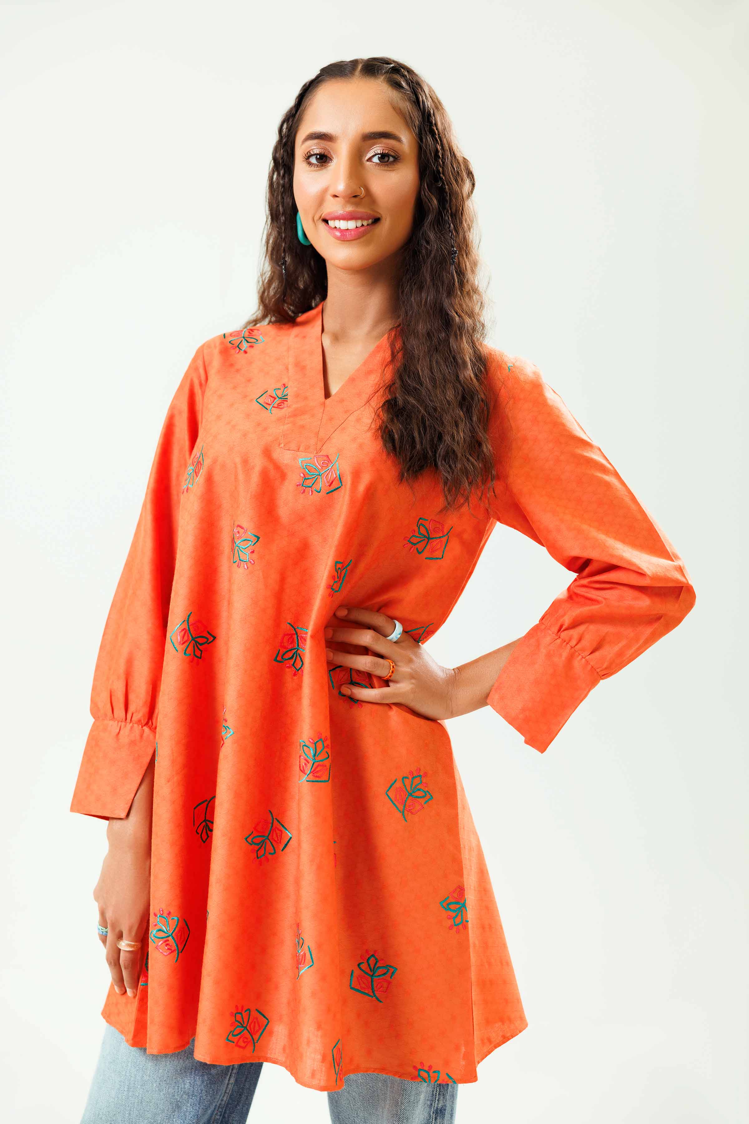 Embroidered Tunic - AS24-97