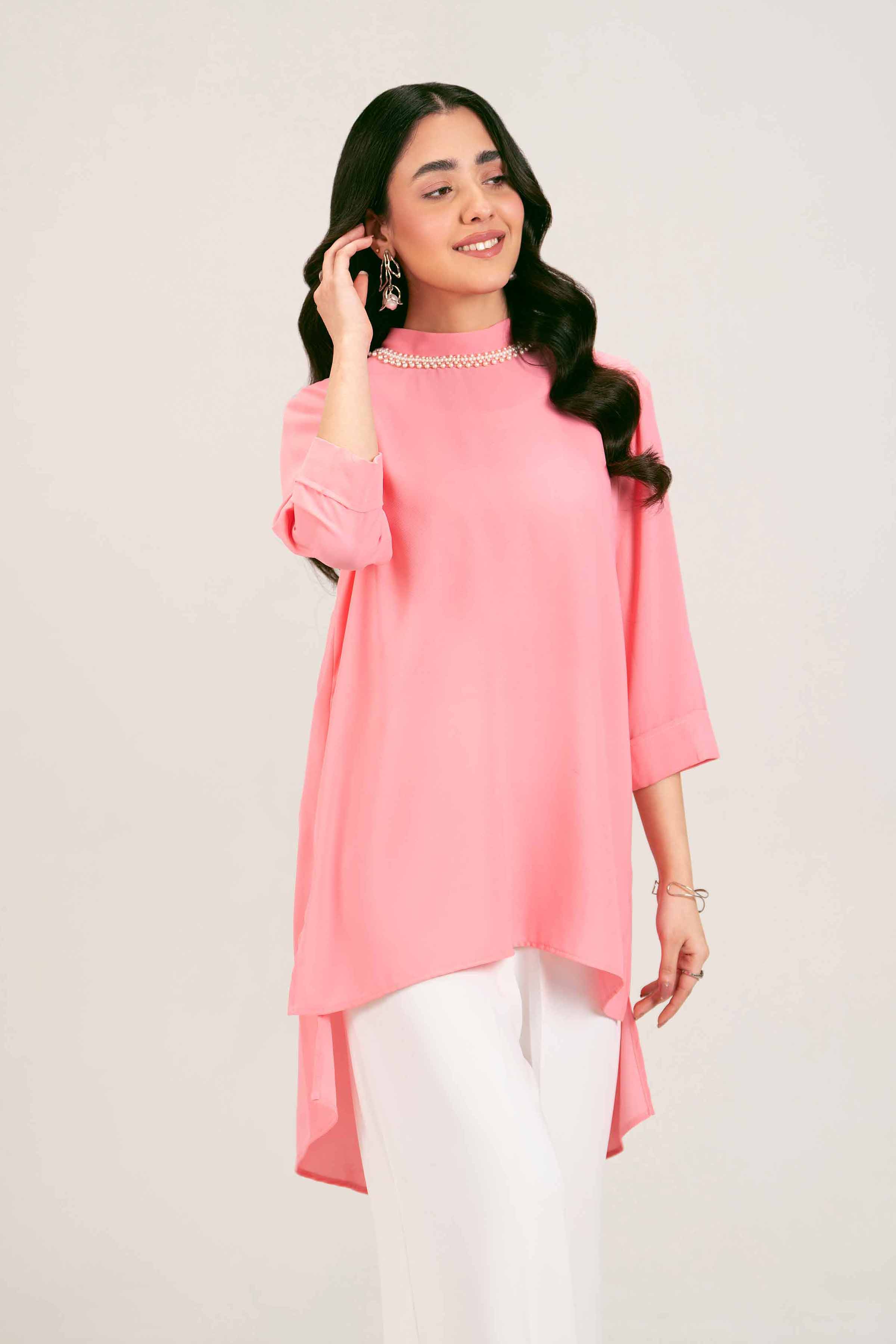 Embroidered Tunic - AS25-02 for Women - Pret Collection | Nishat | Shop Online