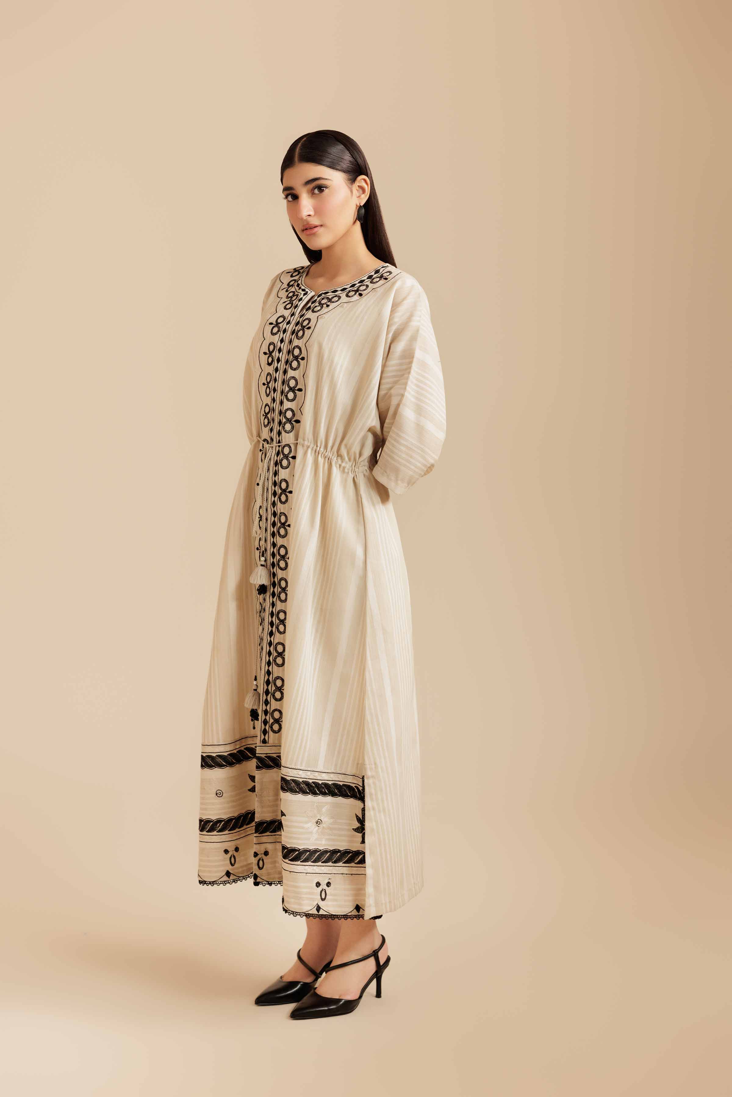 Embroidered Dress - AS25-109 for Women - Pret Collection | Nishat | Shop Online