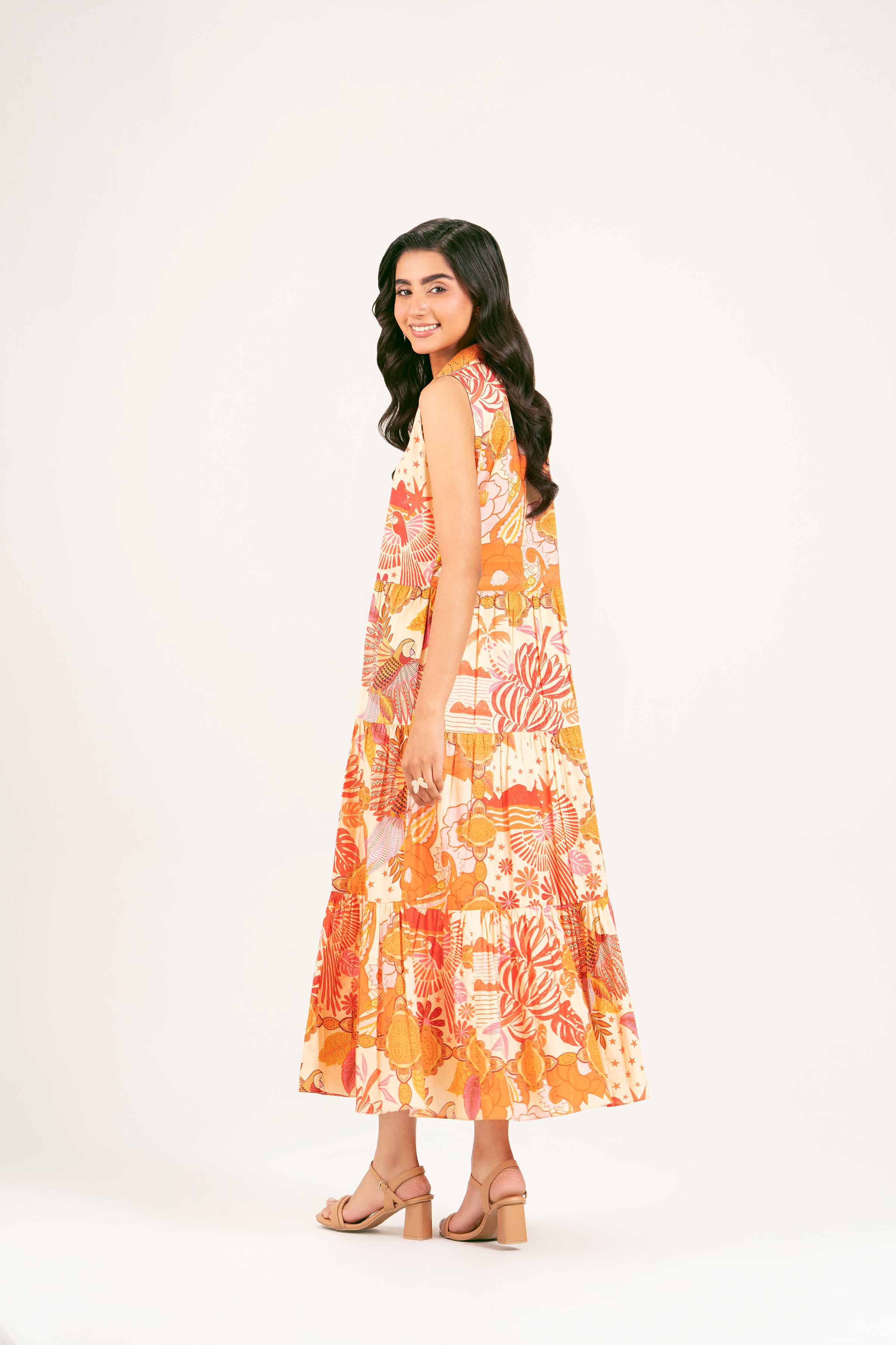 Printed Dress - AS25-26