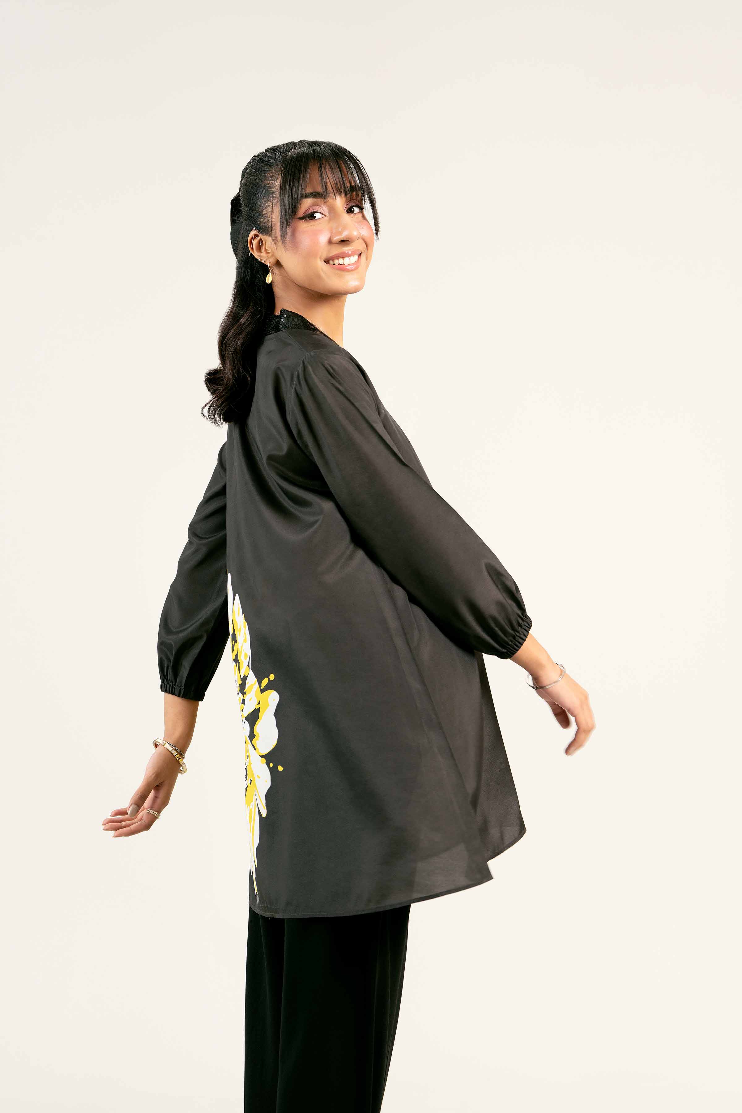 Printed Embroidered Tunic - AS25-30
