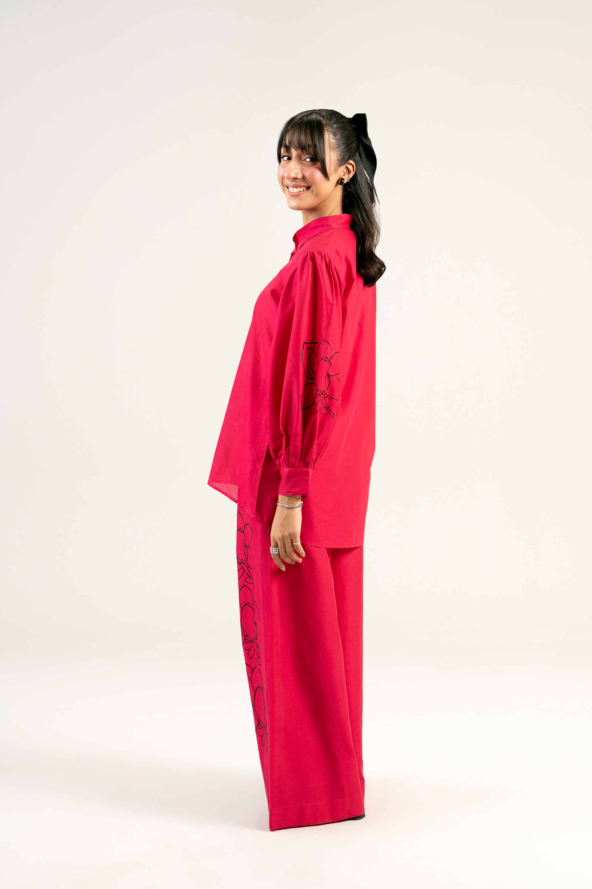 2 Piece - Embroidered Suit - AS25-32
