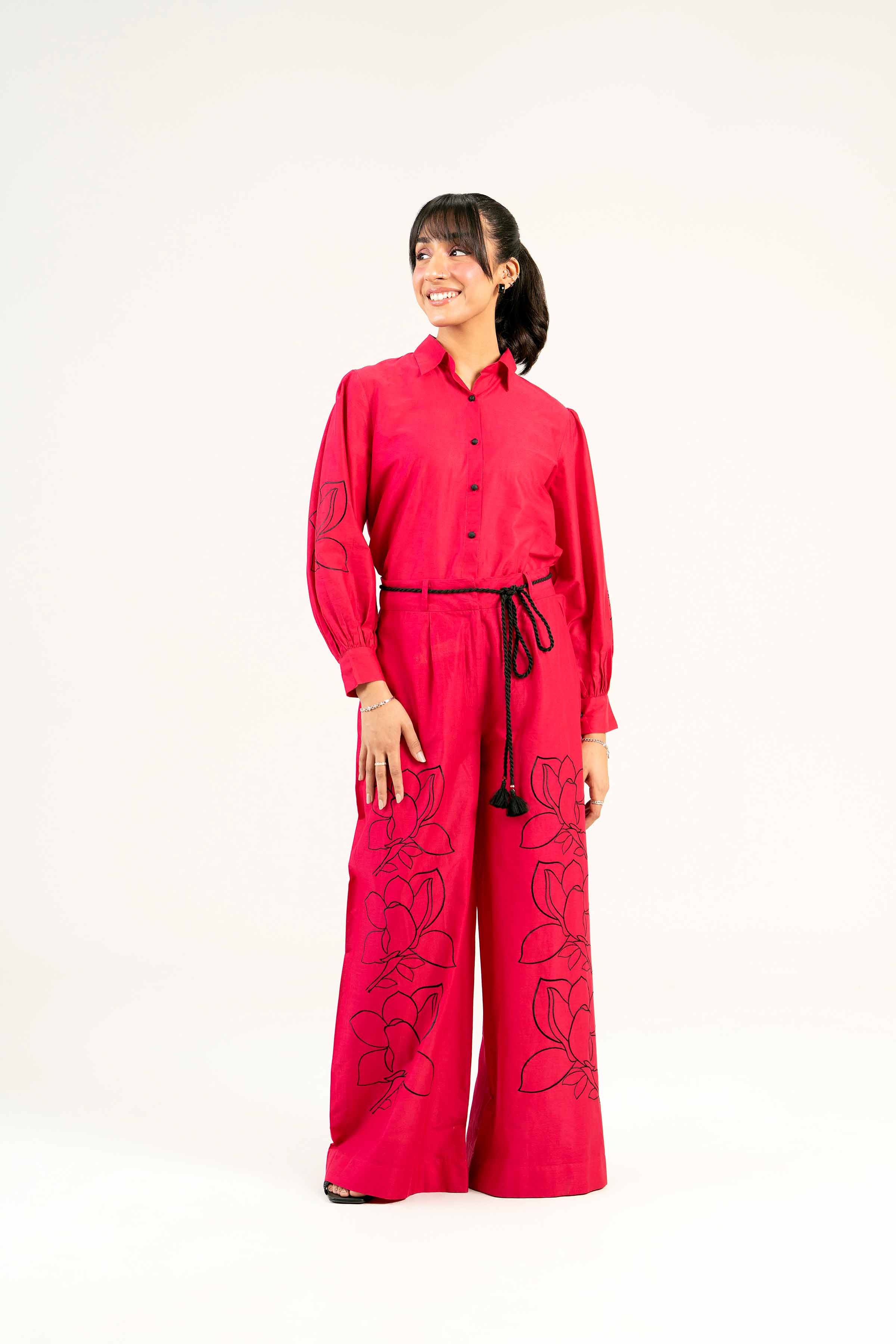 2 Piece - Embroidered Suit - AS25-32