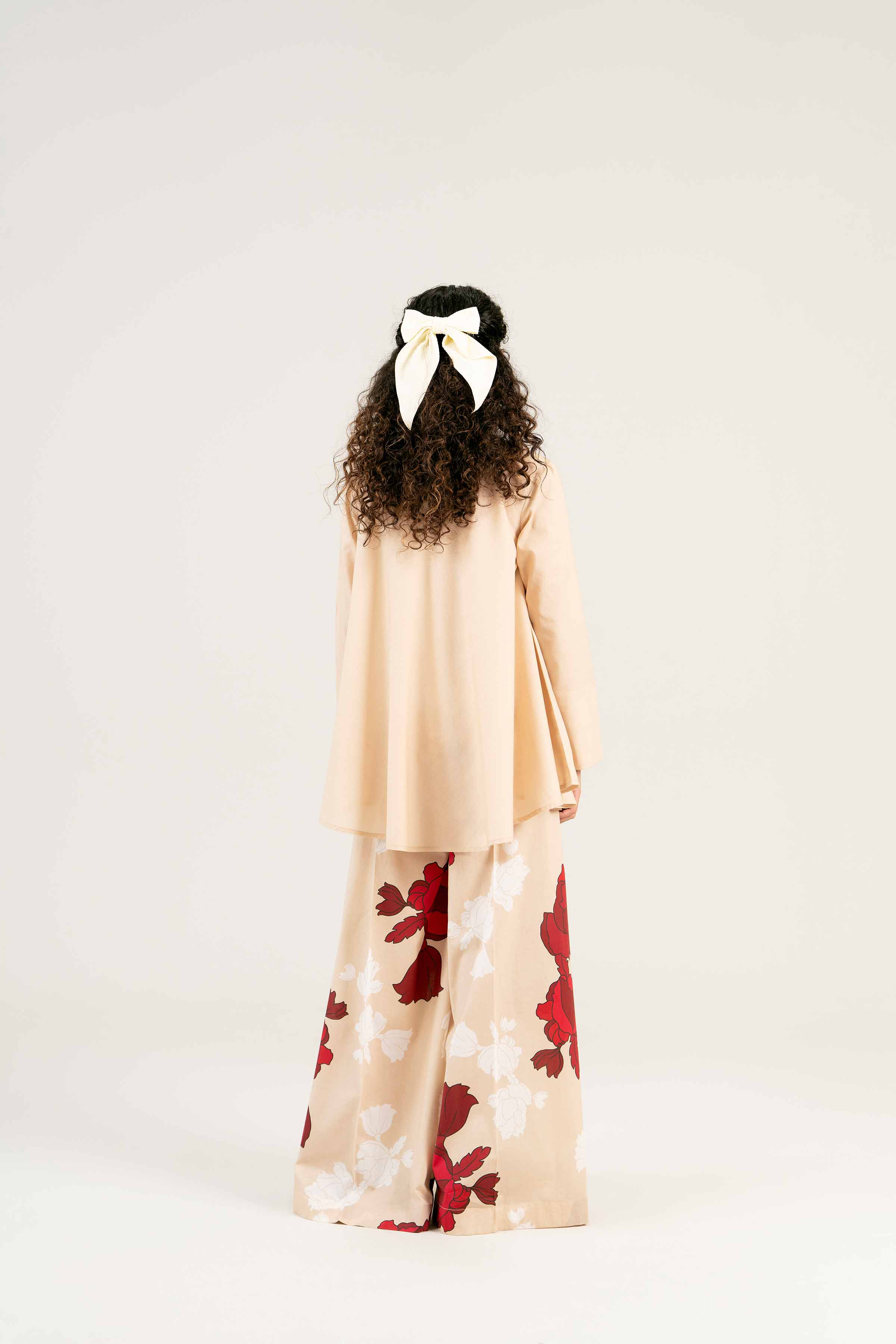 2 Piece - Printed Embroidered Suit - AS25-35