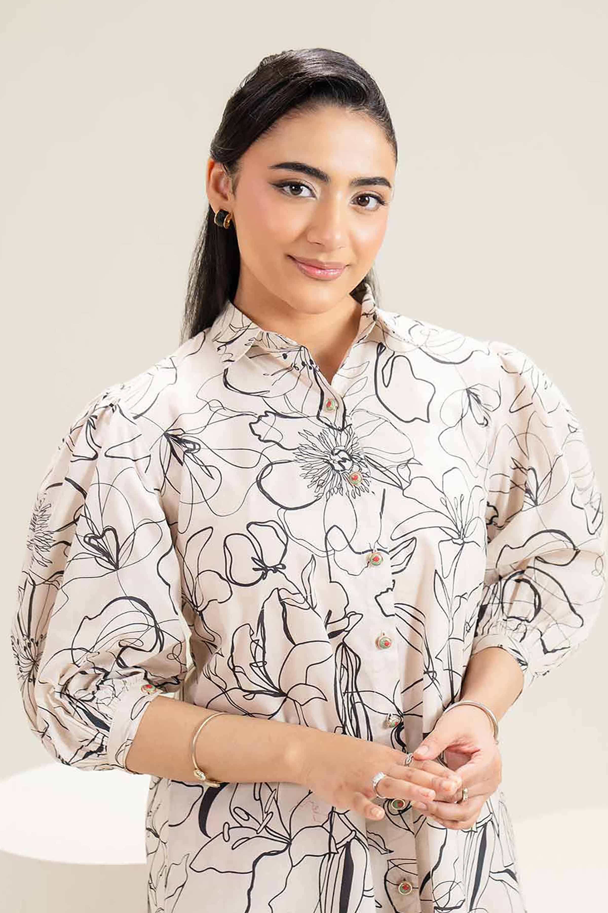 2 Piece - Printed Suit - AS25-55