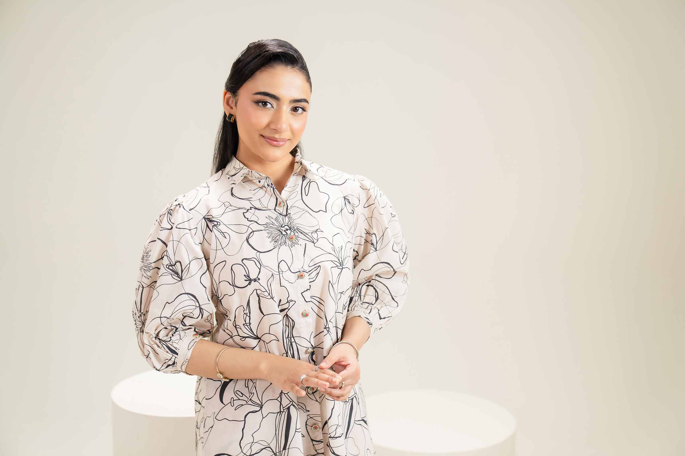2 Piece - Printed Suit - AS25-55
