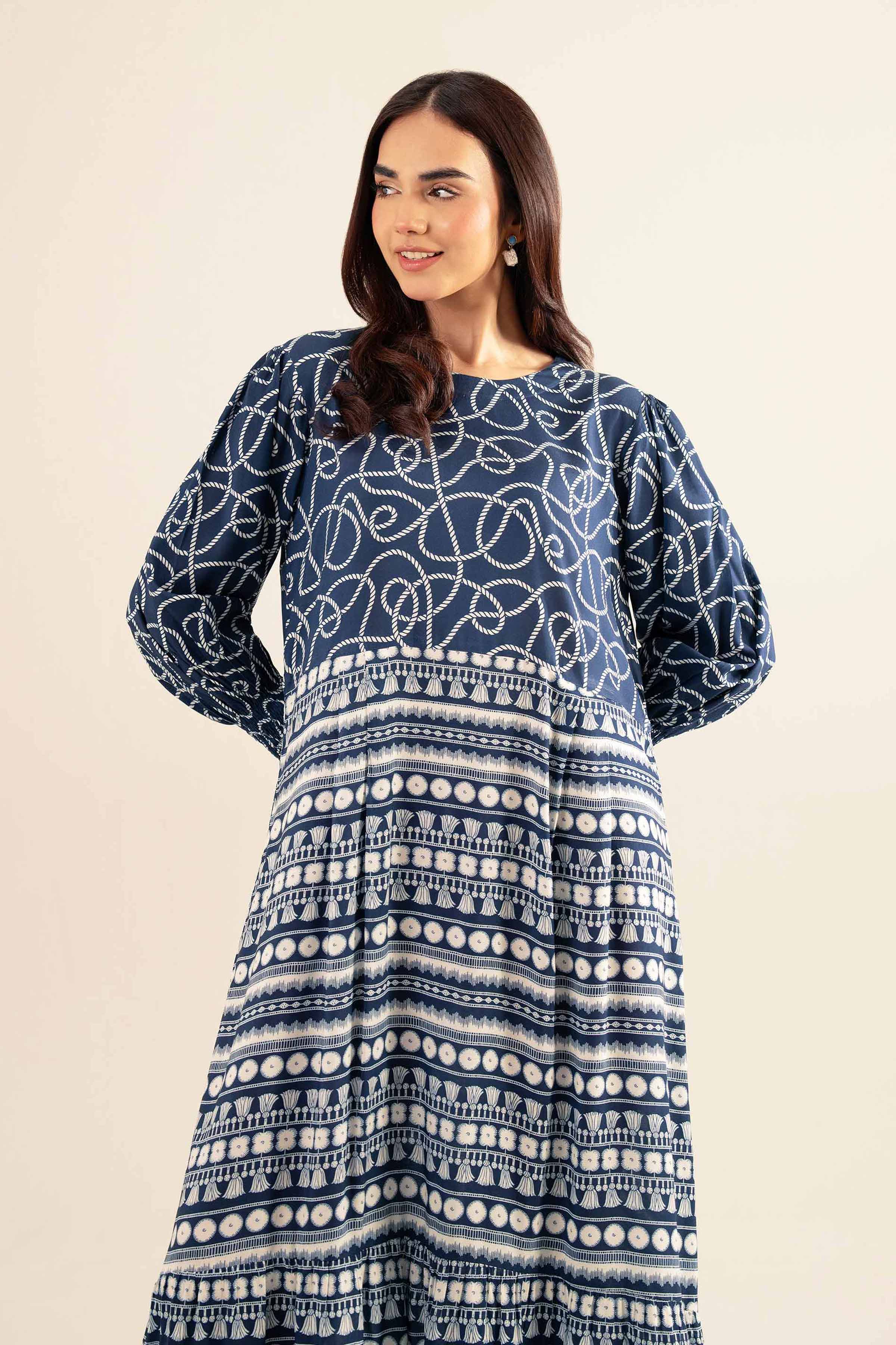 Printed Dress - AS25-76