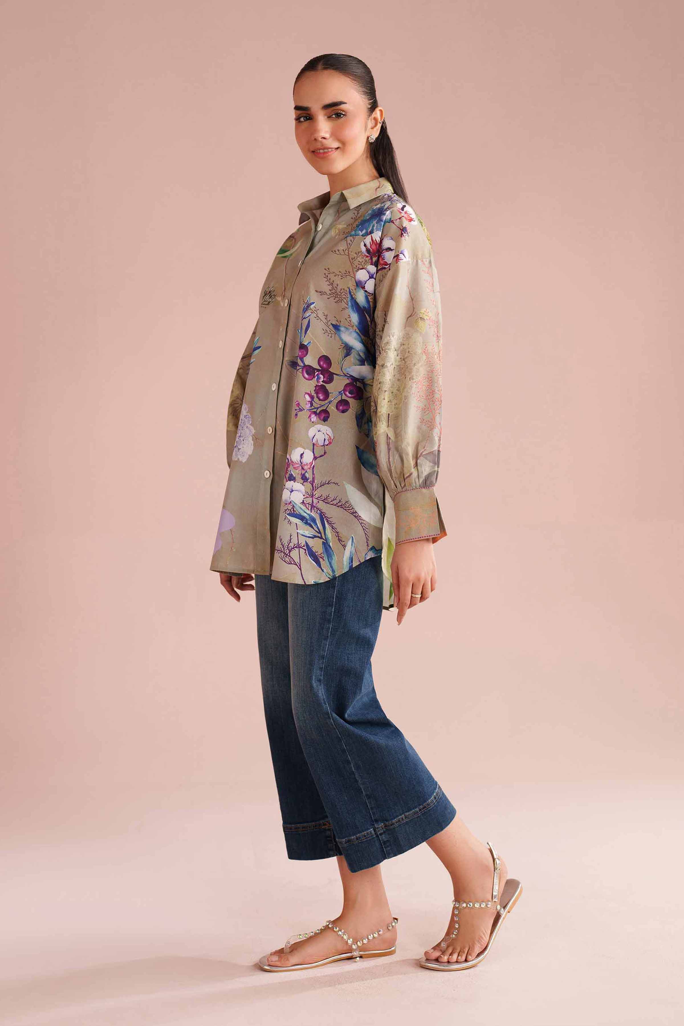 Printed Tunic - AS26-01 for Women - Pret Collection | Nishat | Shop Online