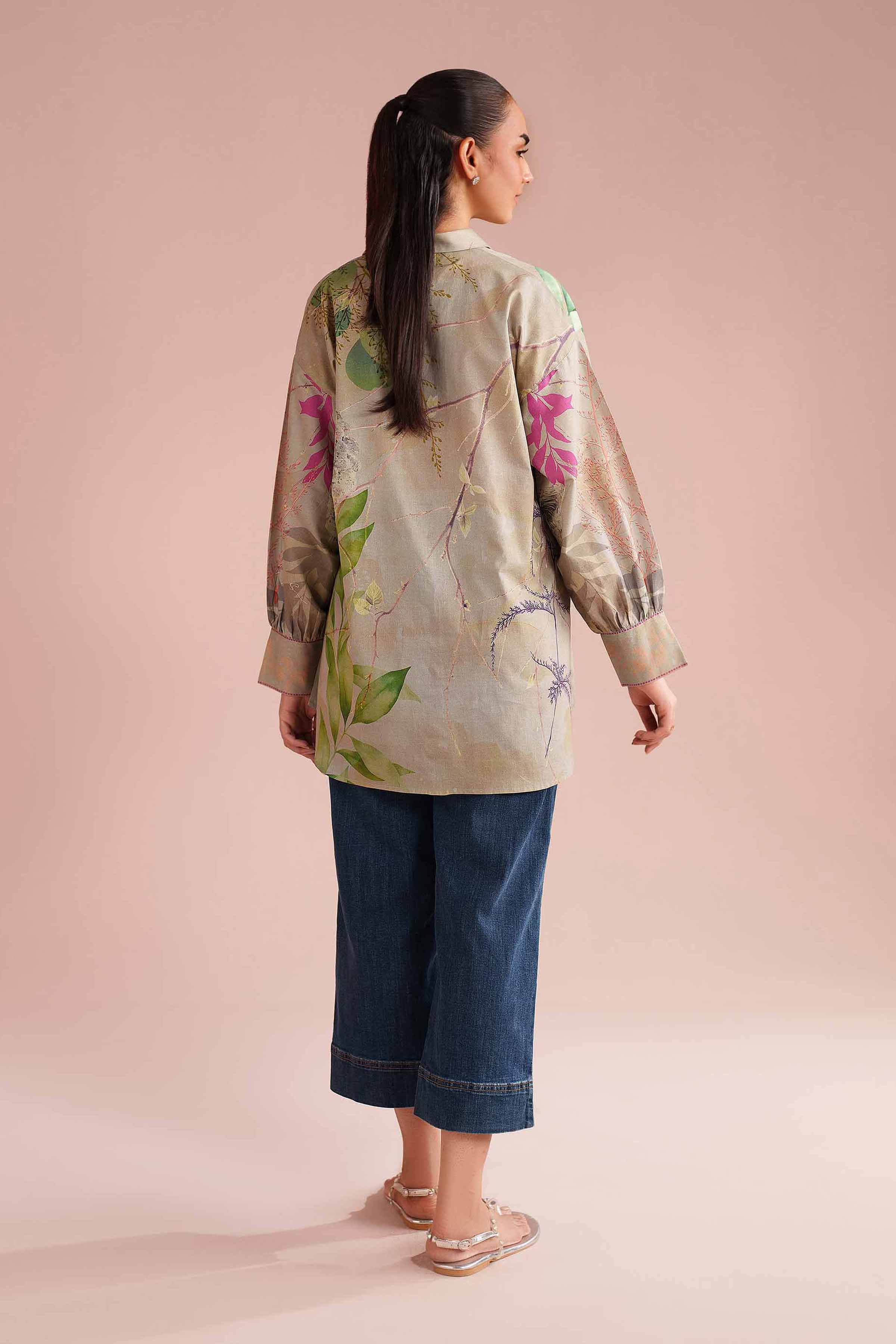 Printed Tunic - AS26-01 for Women - Pret Collection | Nishat | Shop Online