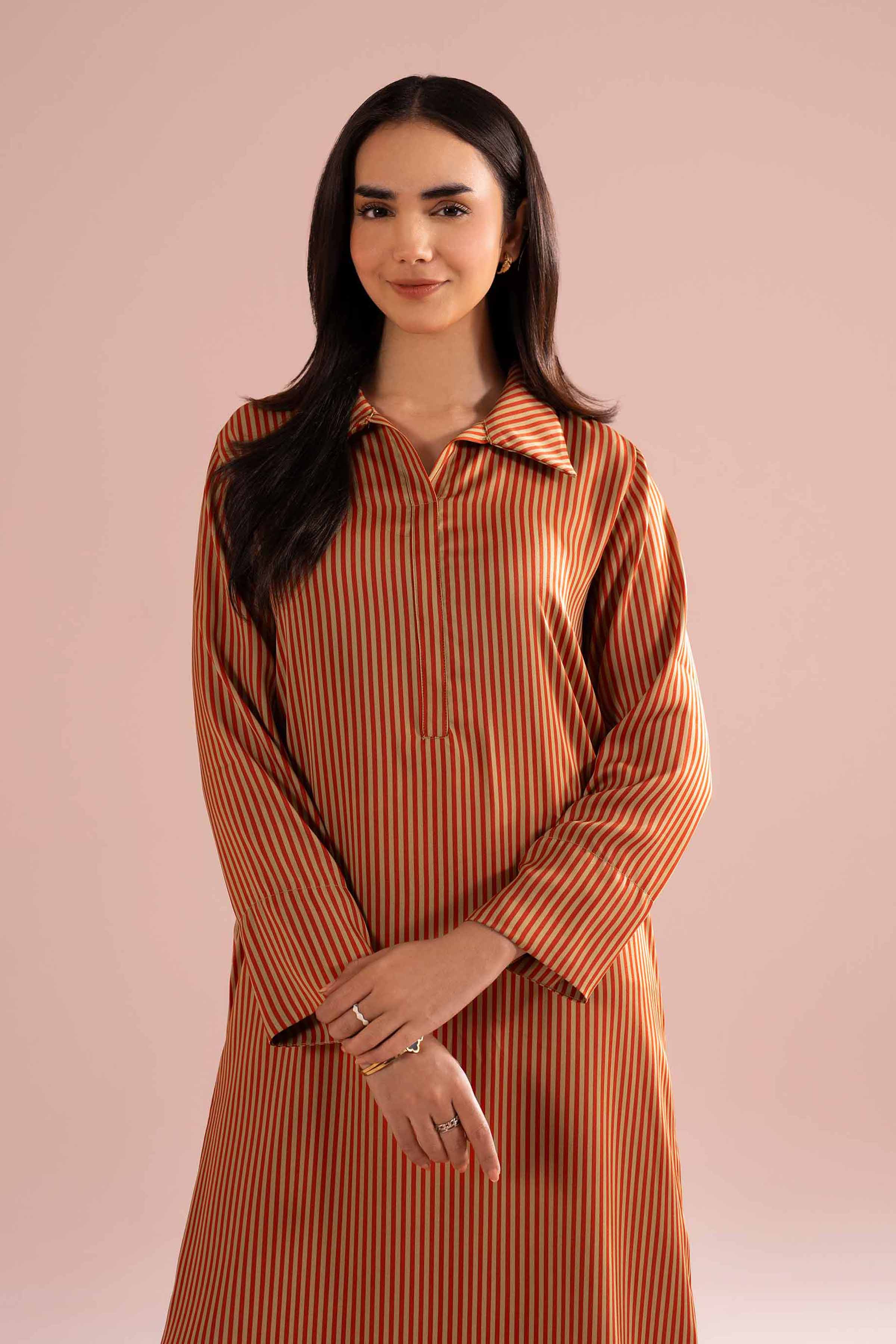 Embroidered Dress - AS26-08 for Women - Pret Collection | Nishat | Shop Online