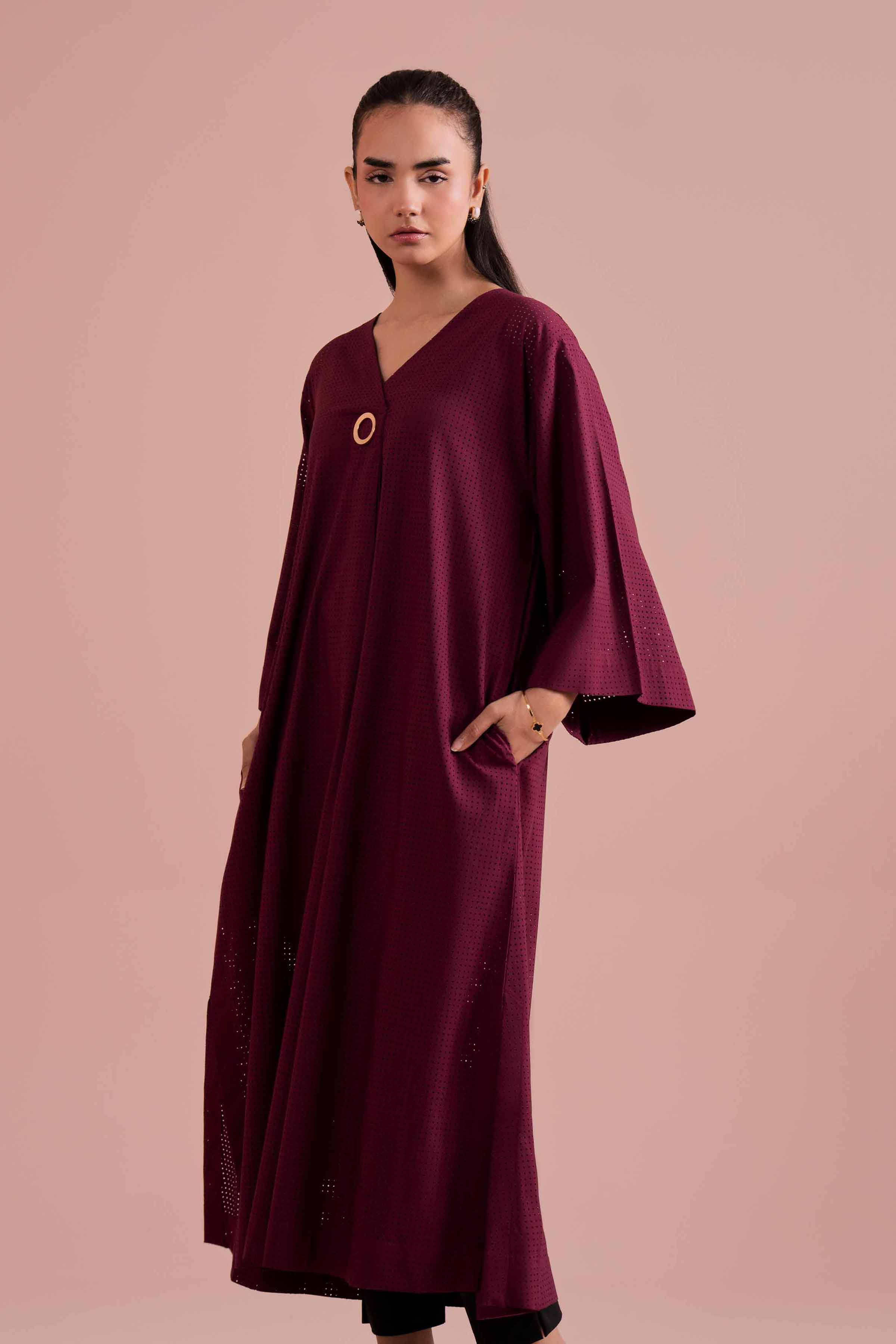 Basic Dress - AS26-10 for Women - Pret Collection | Nishat | Shop Online