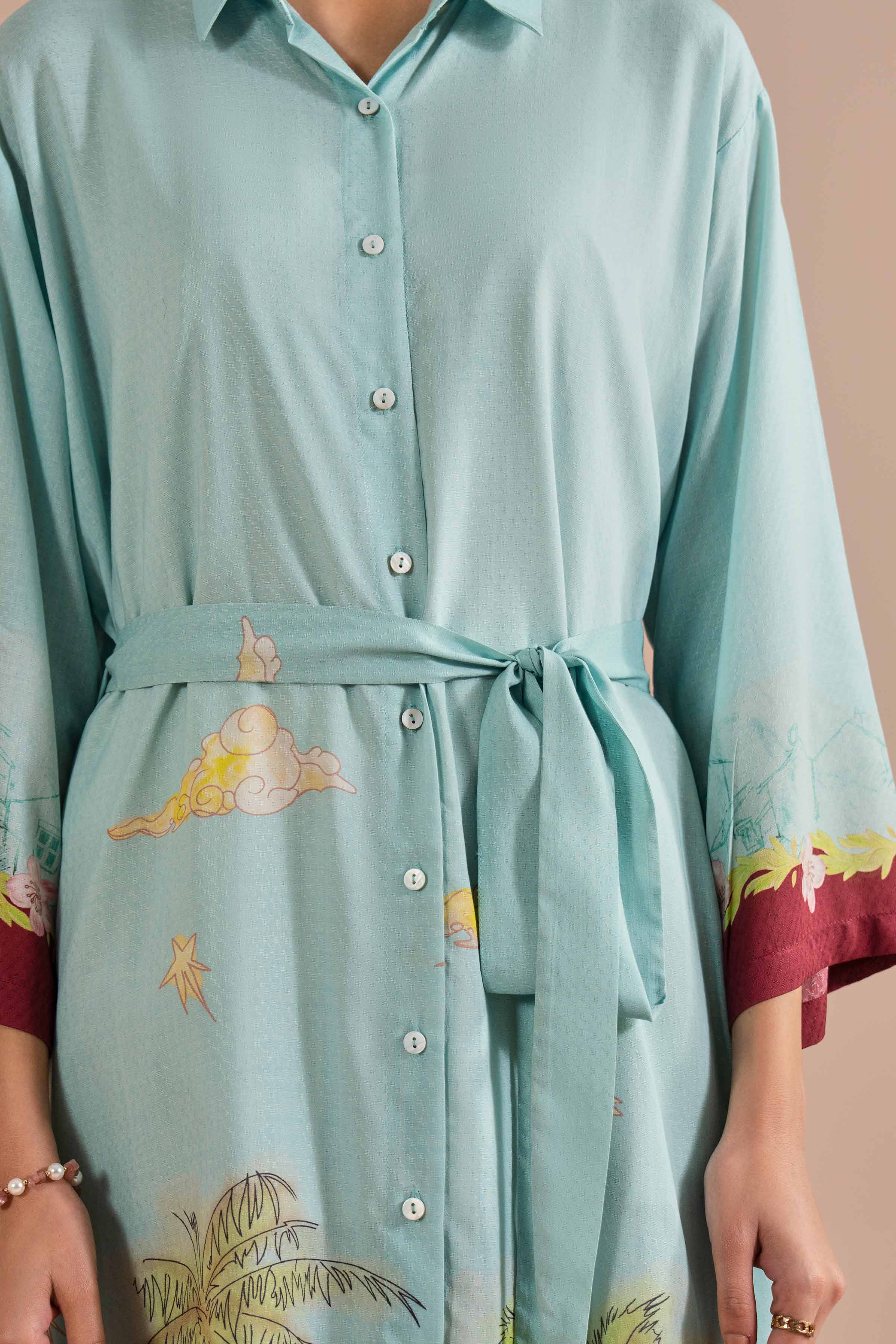 Printed Dress - AS26-14 for Women - Pret Collection | Nishat | Shop Online