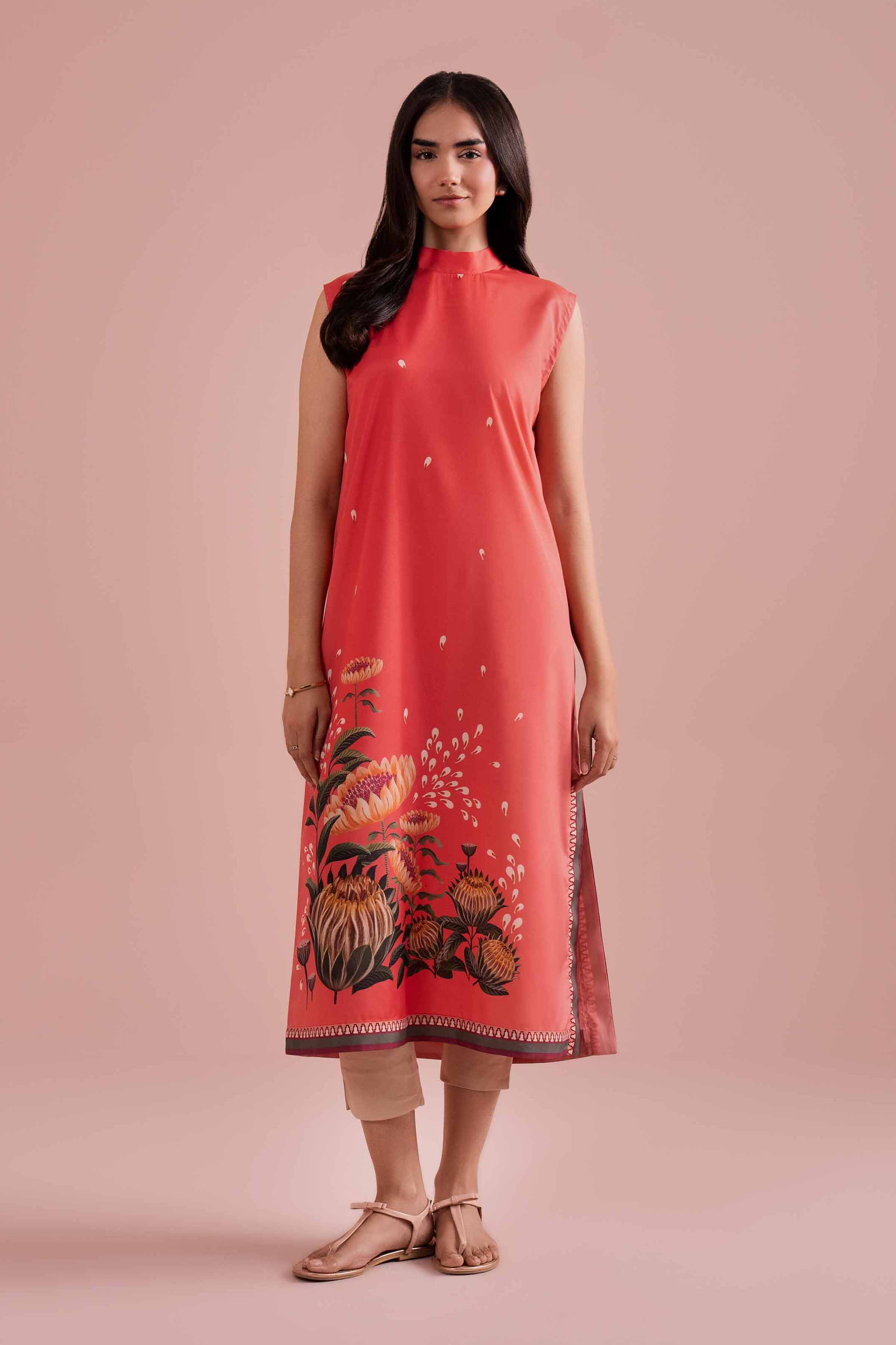 Printed Shirt - AS26-16 for Women - Pret Collection | Nishat | Shop Online