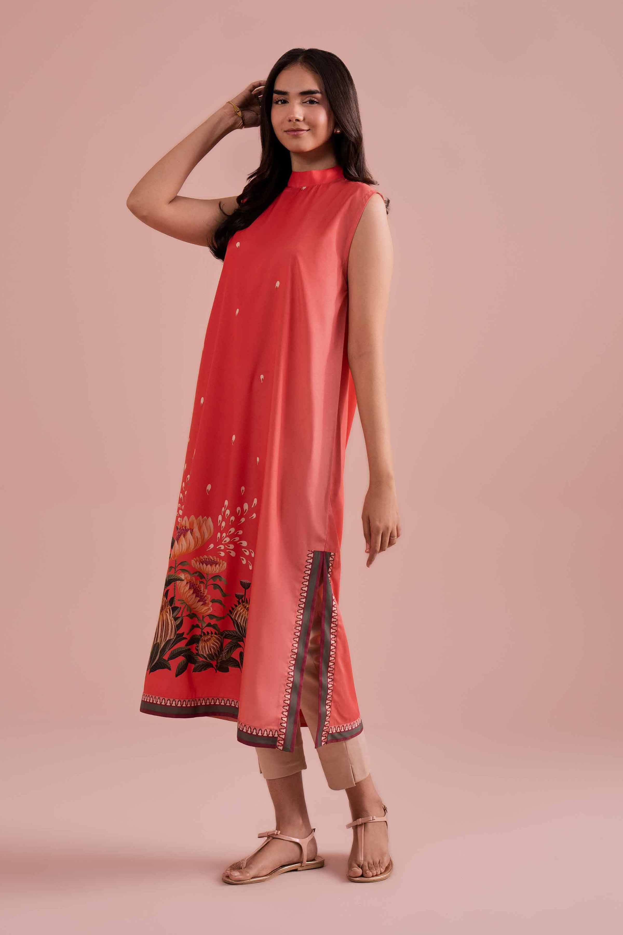 Printed Shirt - AS26-16 for Women - Pret Collection | Nishat | Shop Online