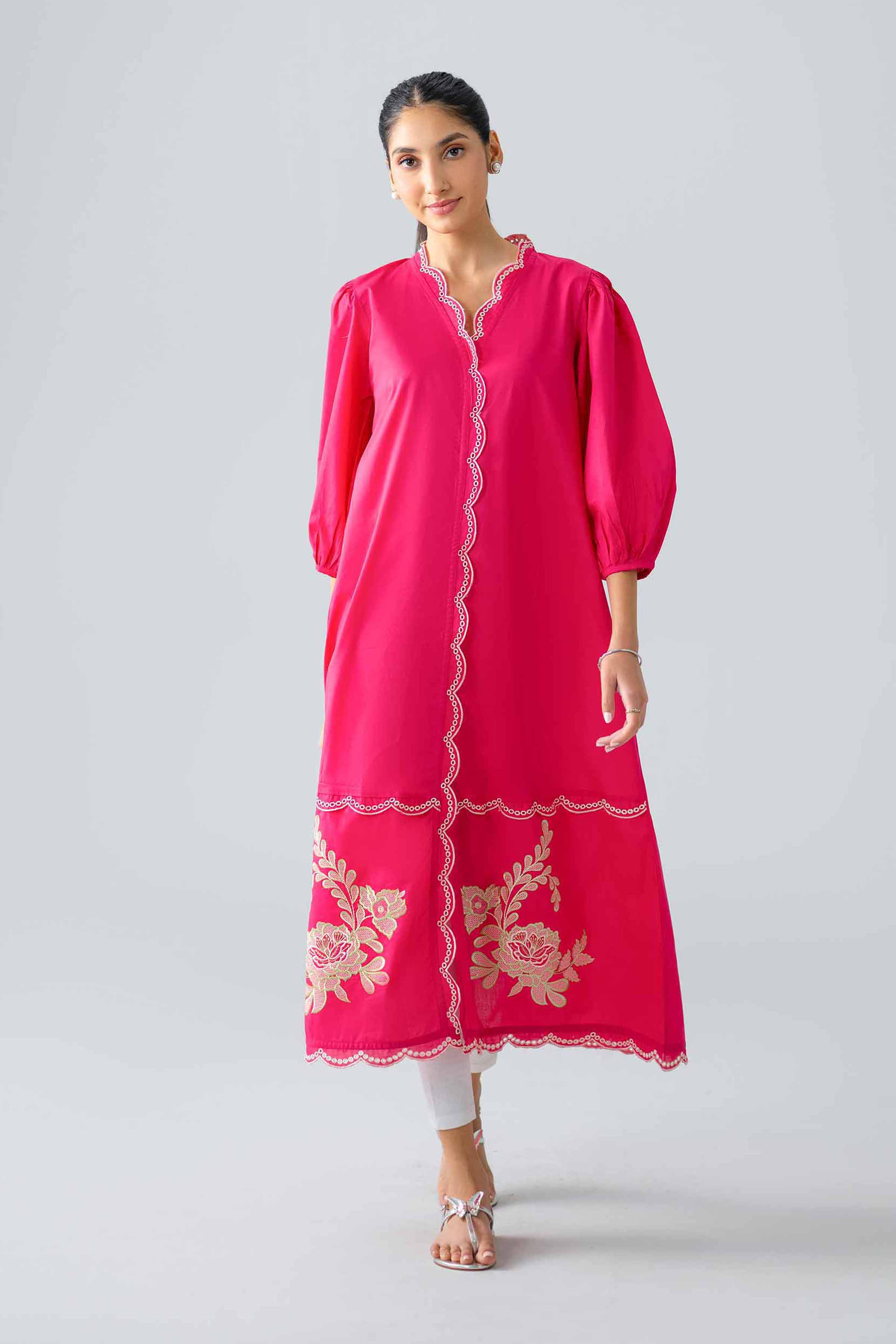 Embroidered Dress - AS26-23