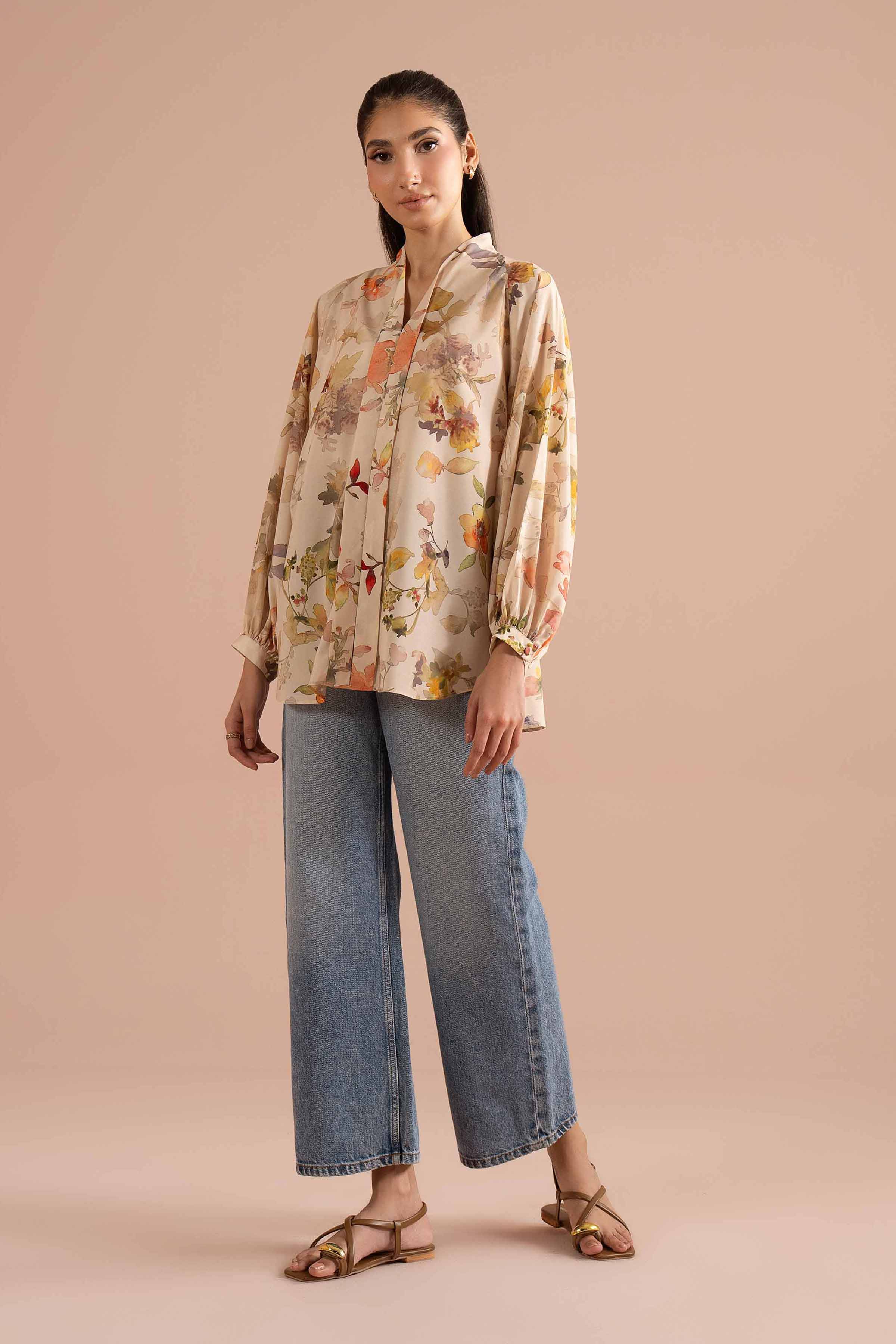 Printed Tunic - AS26-31 for Women - Pret Collection | Nishat | Shop Online