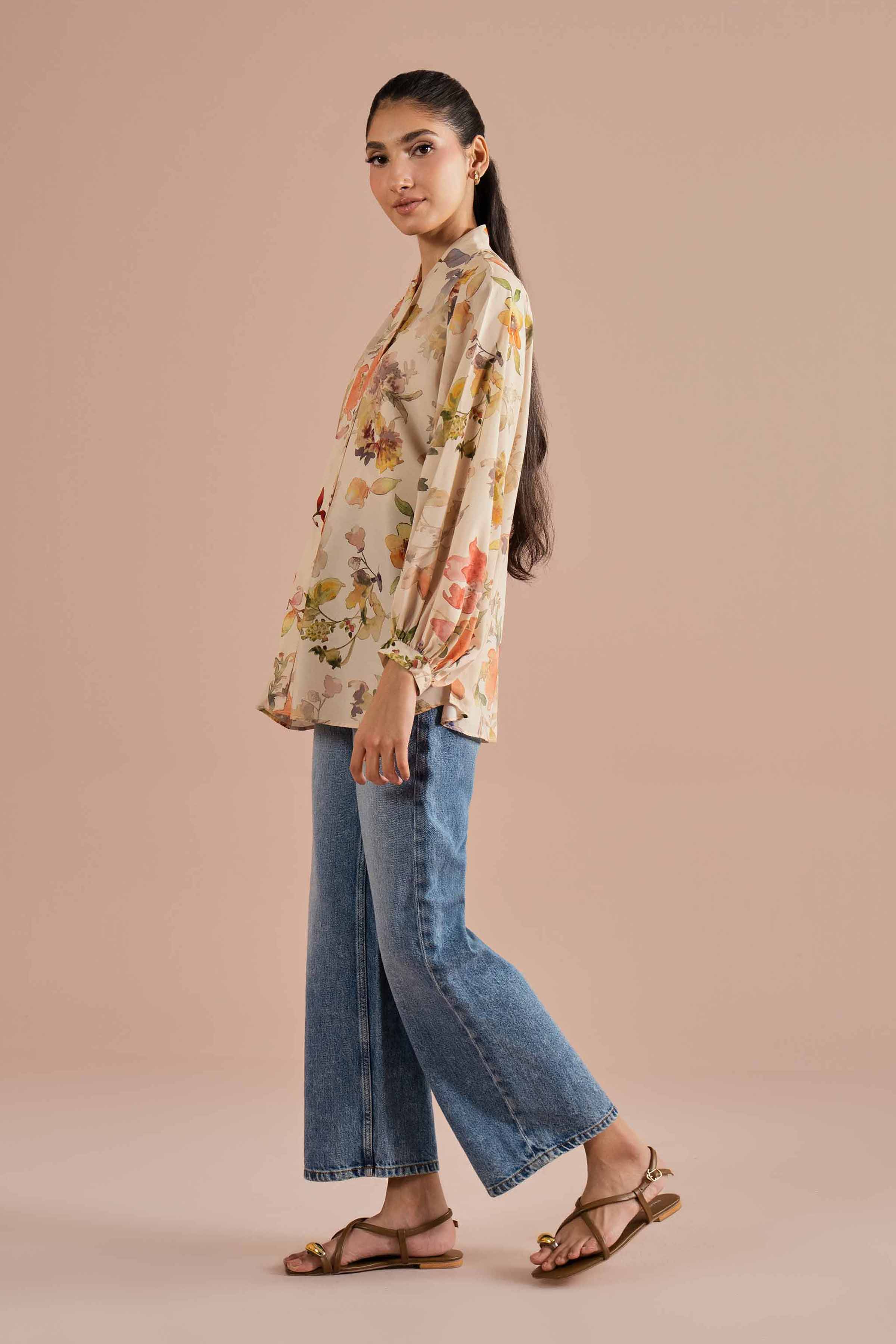 Printed Tunic - AS26-31 for Women - Pret Collection | Nishat | Shop Online