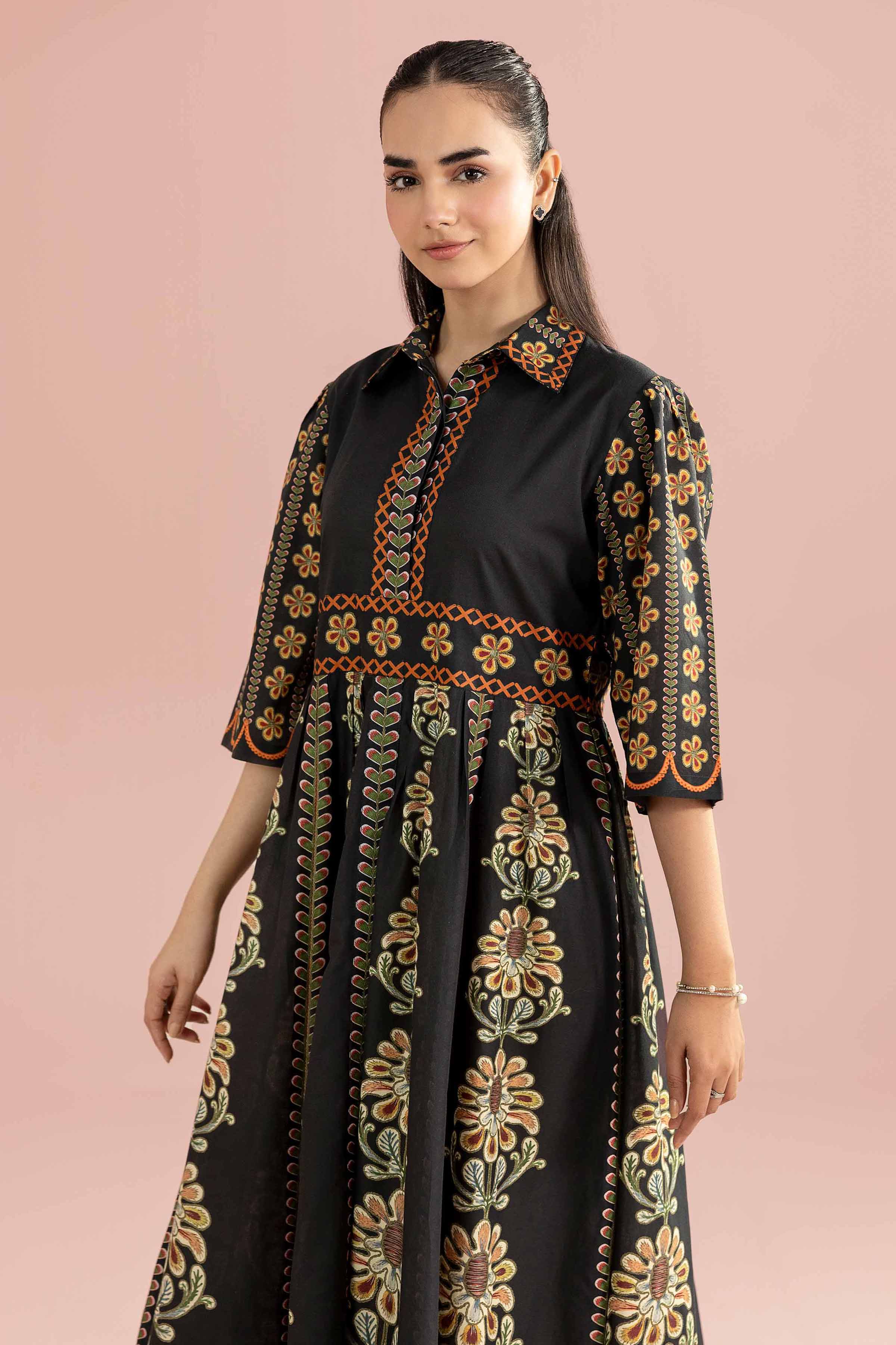Printed Dress - AS26-34 for Women - Pret Collection | Nishat | Shop Online