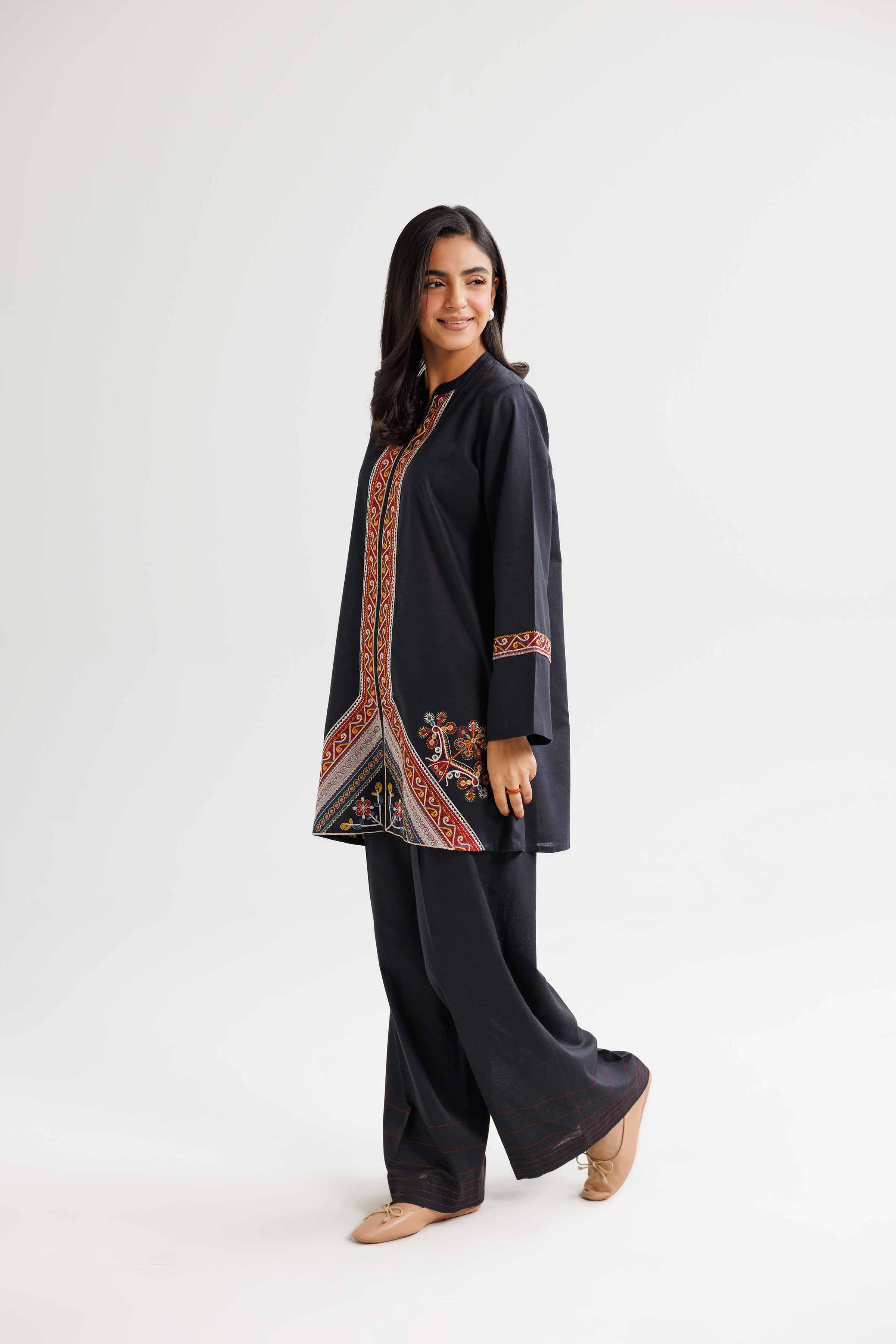 2 Piece - Embroidered Suit - AW24-07