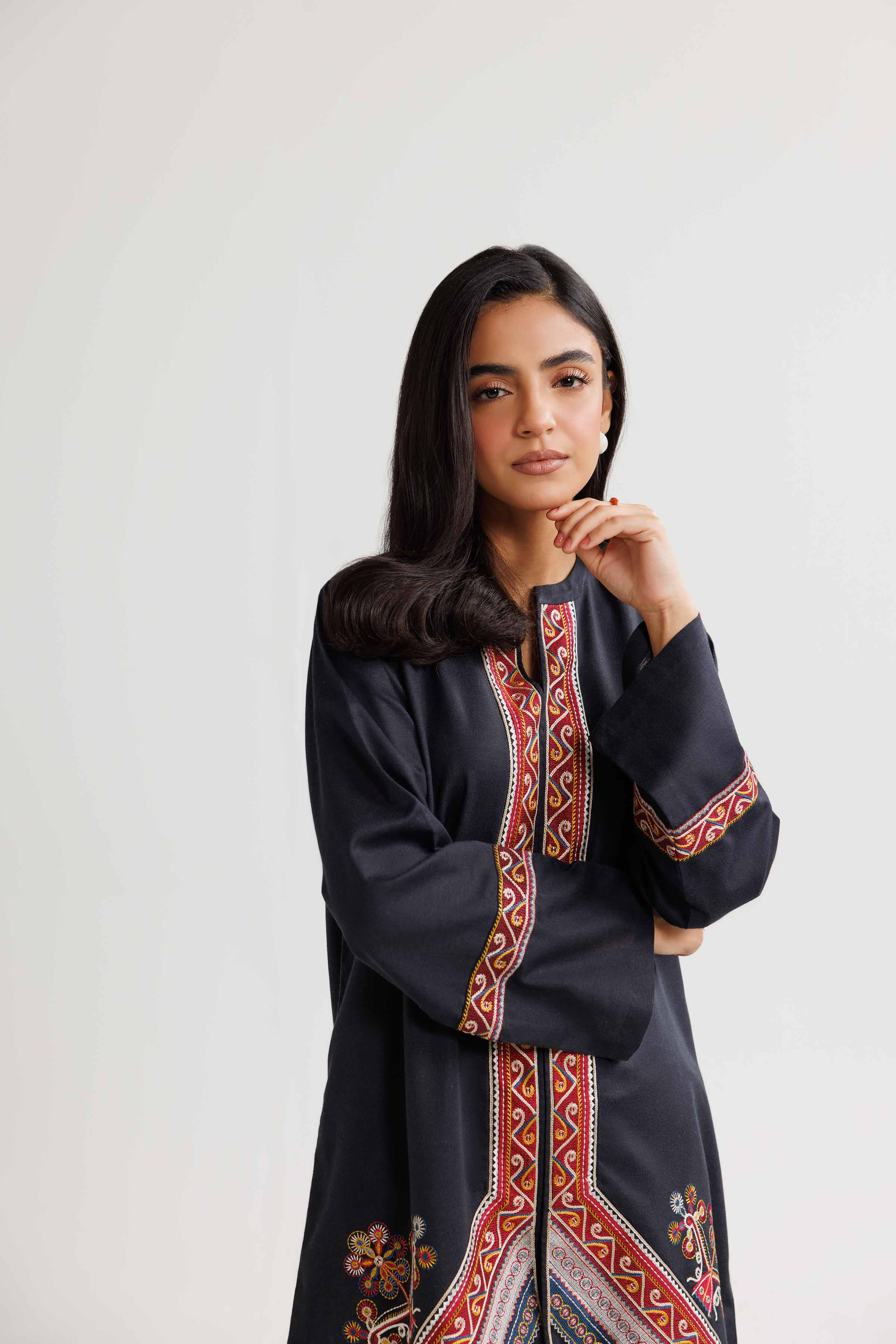2 Piece - Embroidered Suit - AW24-07