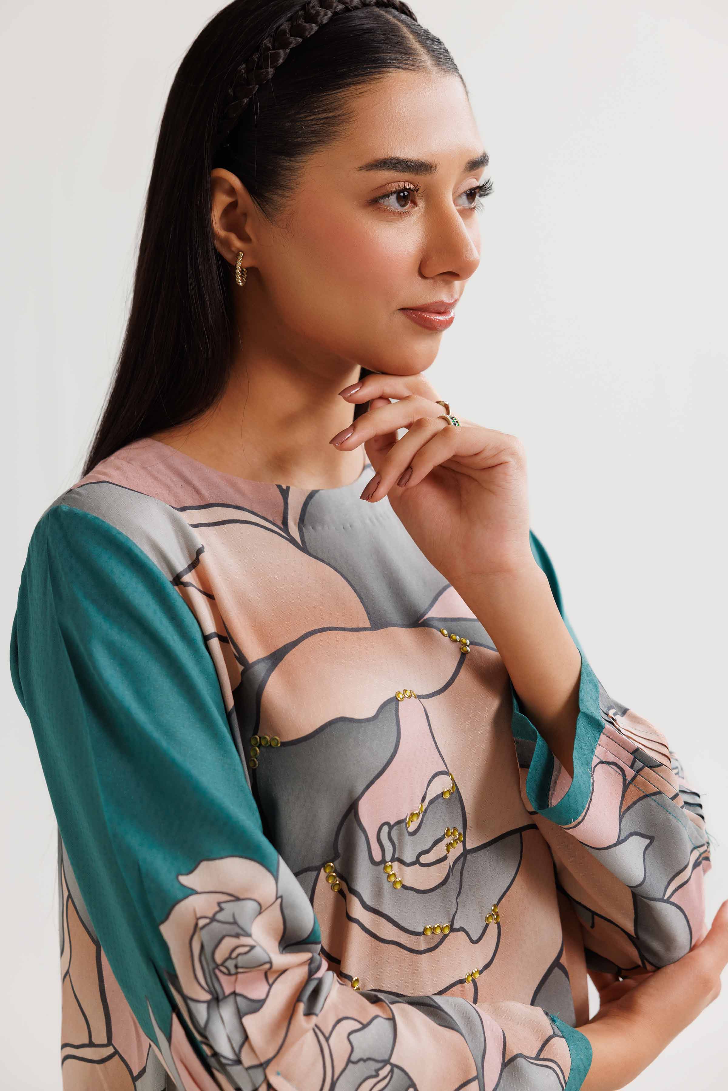 Printed Dress - AW24-14