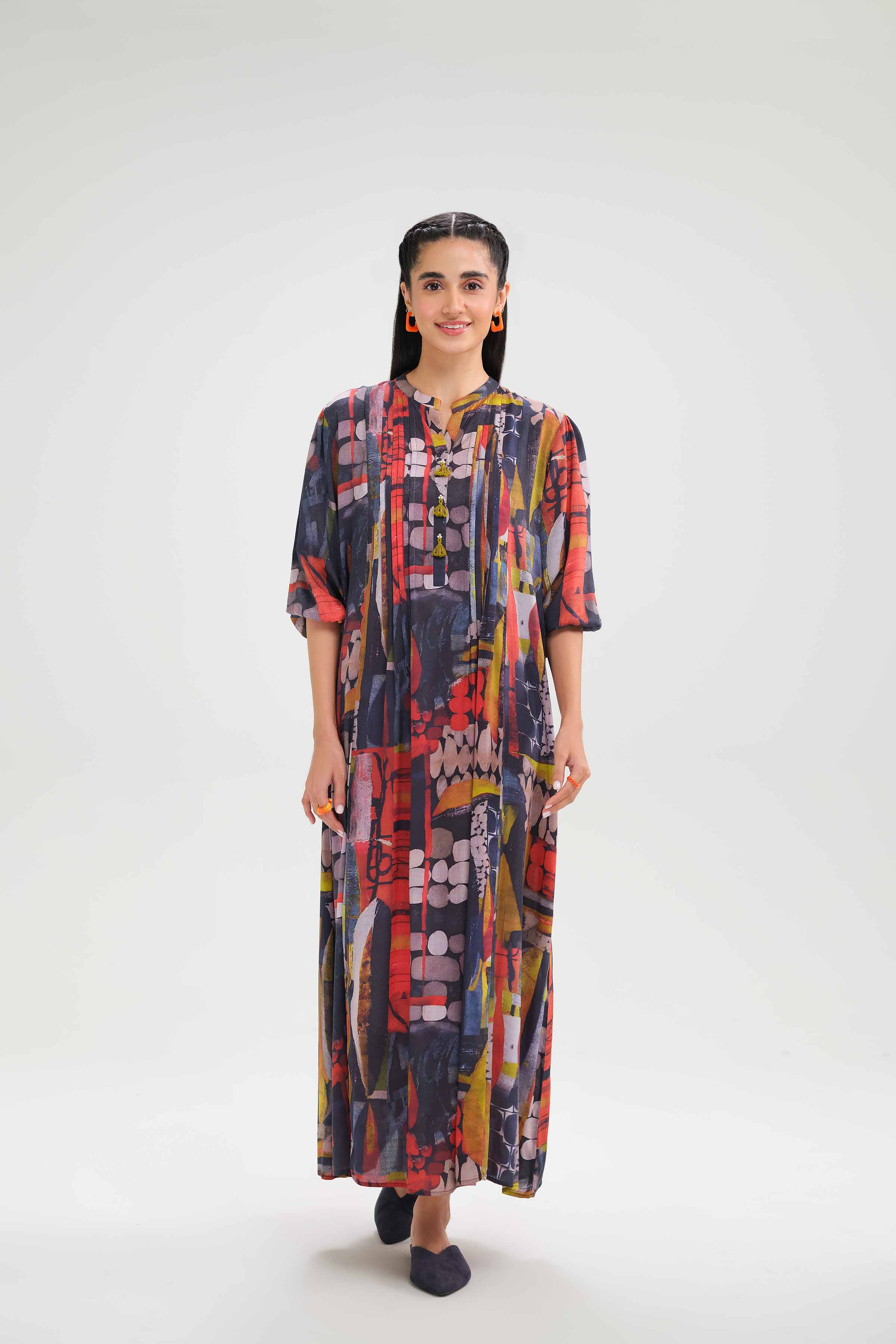 Printed Dress - AW24-18