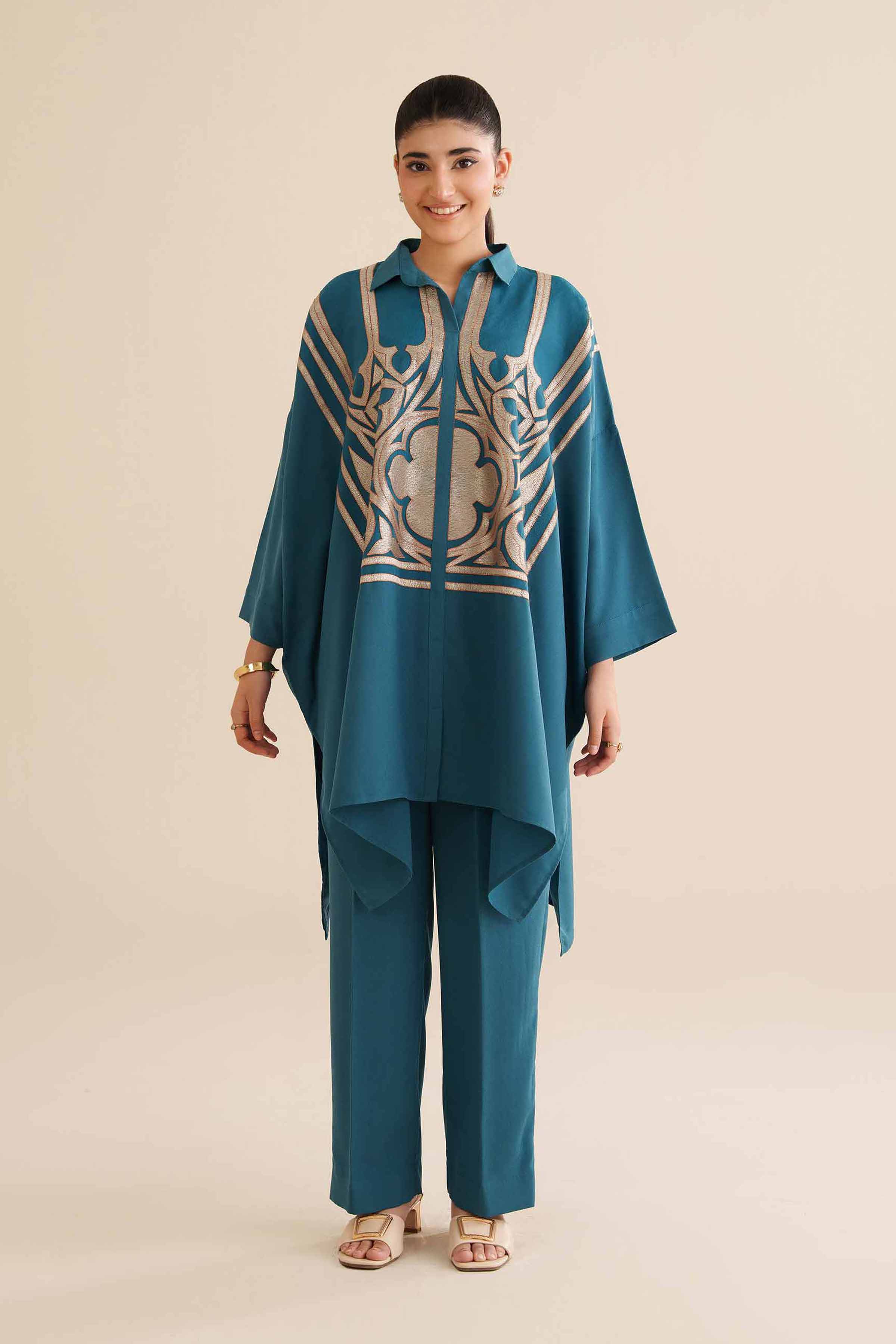 2 Piece - Embroidered Suit - AW25-08