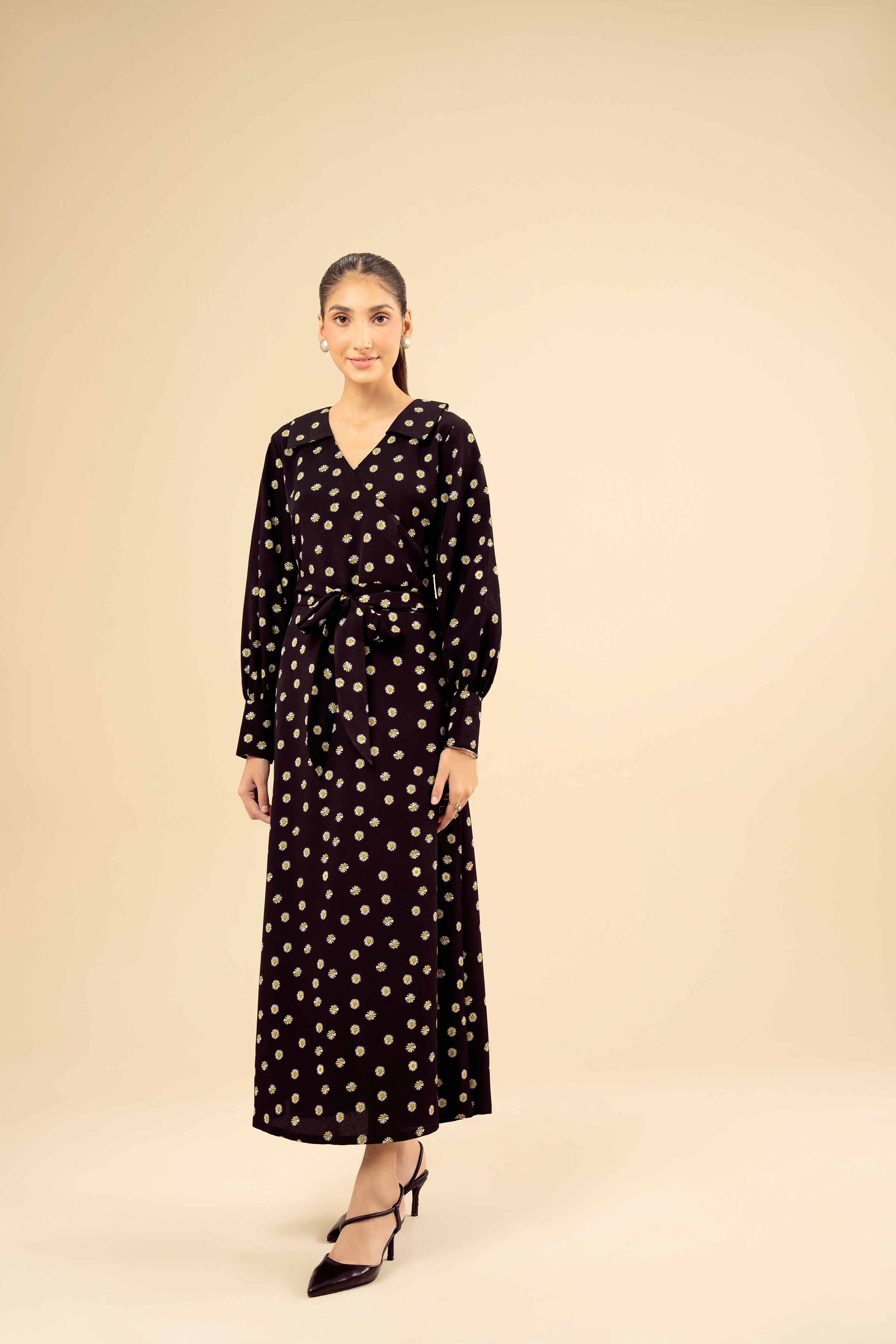 Printed Dress - AW25-26 for Women - Pret Collection | Nishat | Shop Online