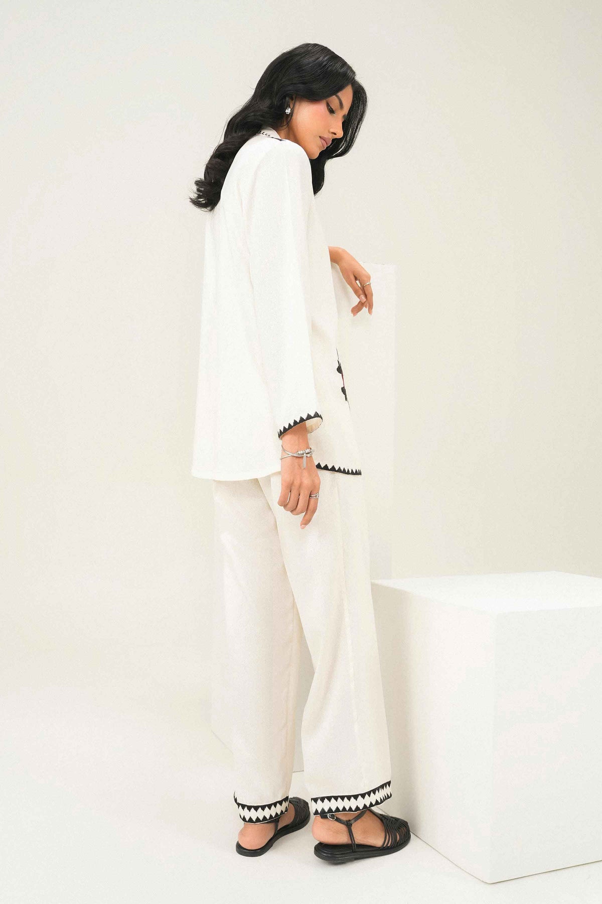 2 Piece - Embroidered Suit - AW25-30 for Women - Pret Collection | Nishat | Shop Online