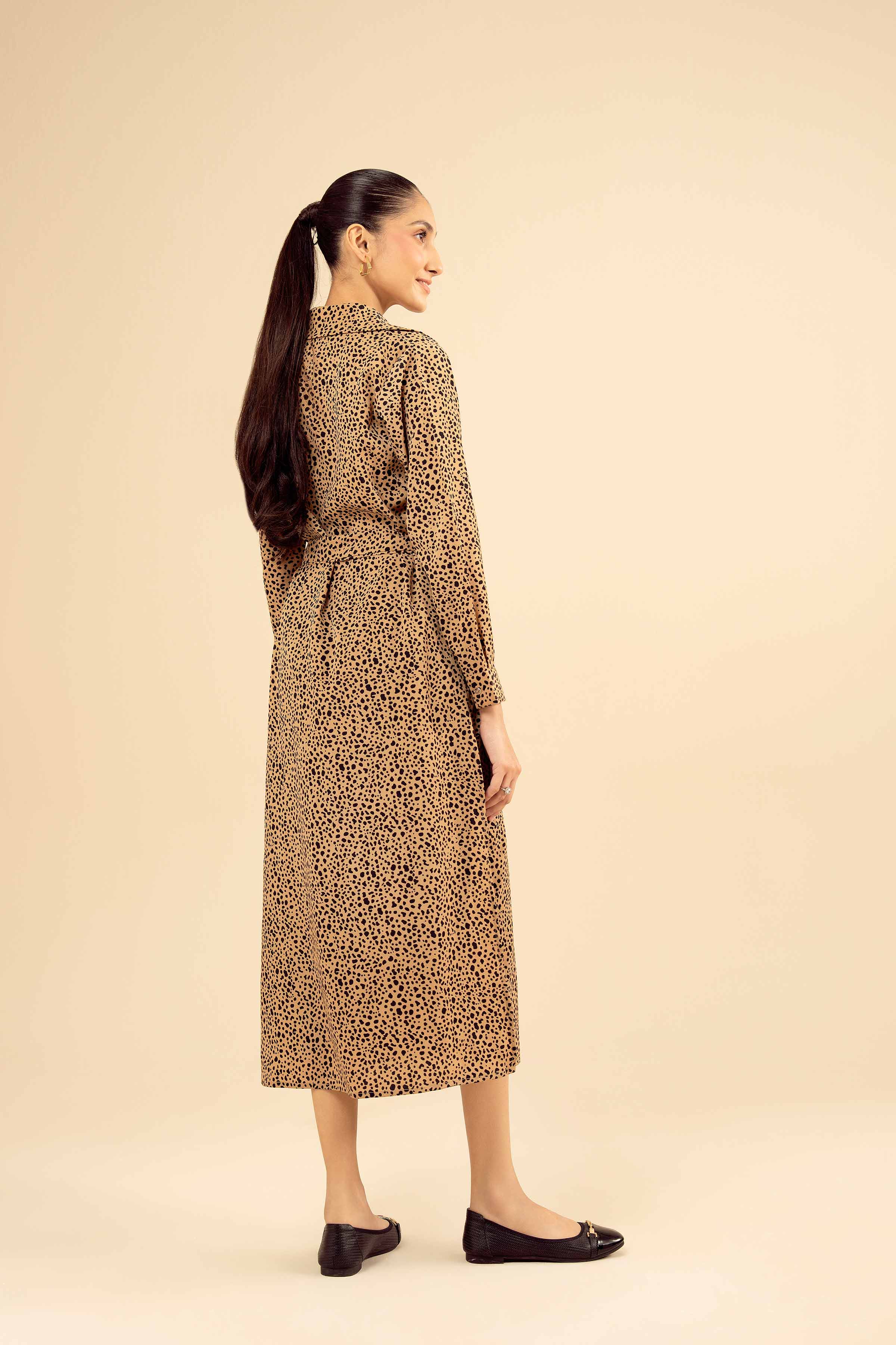 Printed Dress - AW25-42 for Women - Pret Collection | Nishat | Shop Online