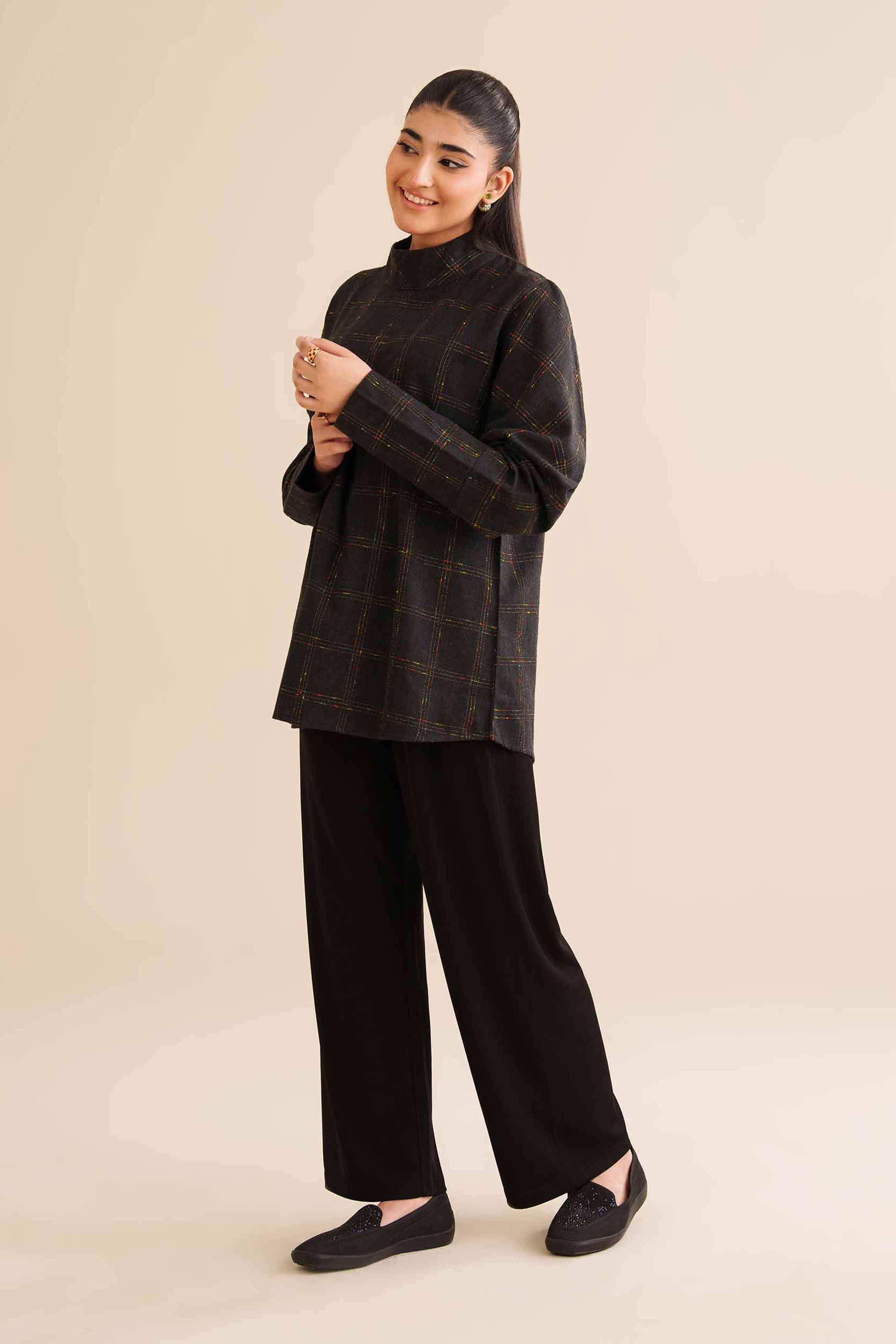 Printed Tunic - AW25-11 for Women - Pret Collection | Nishat | Shop Online