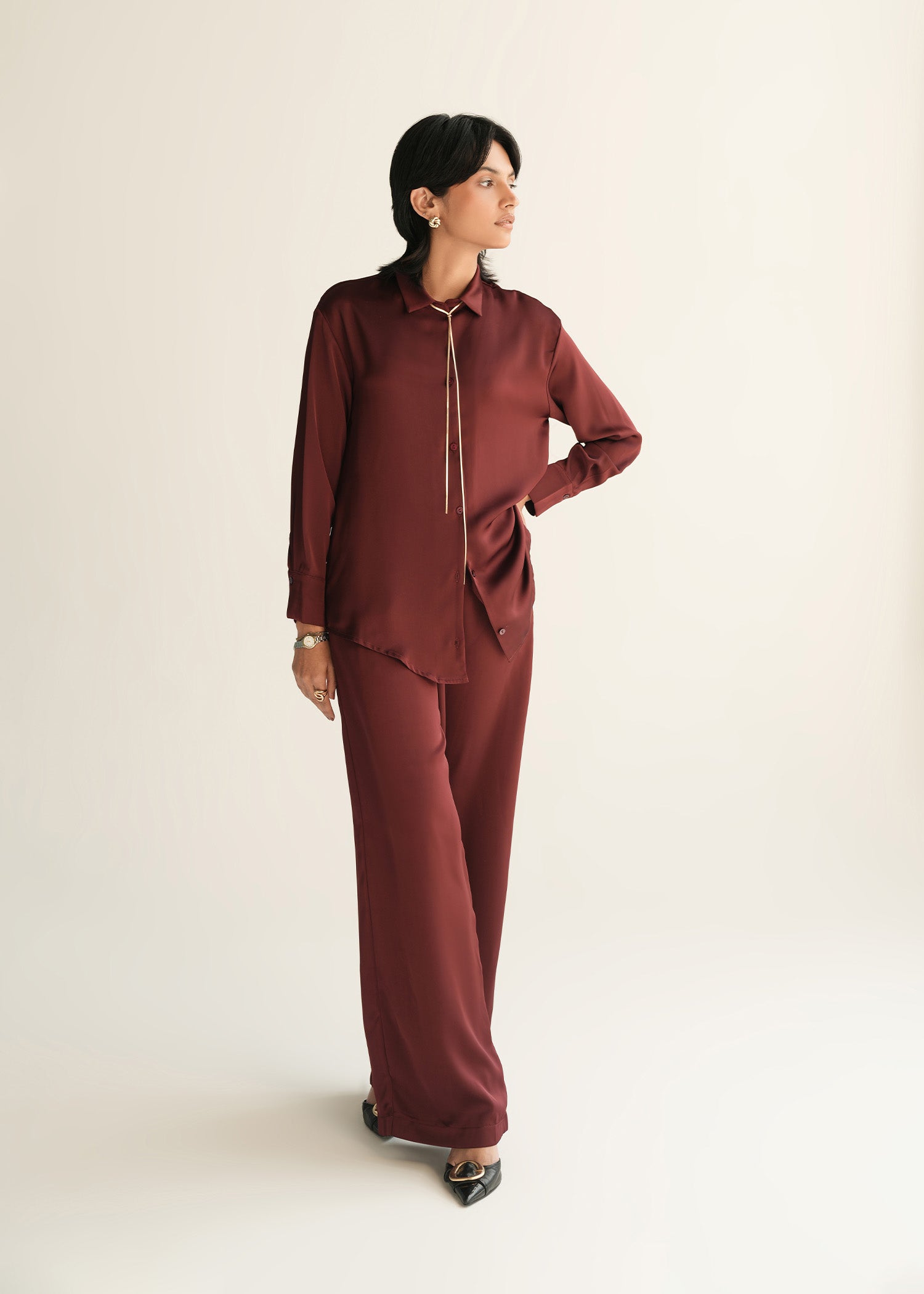 Satin Shirt - KOA