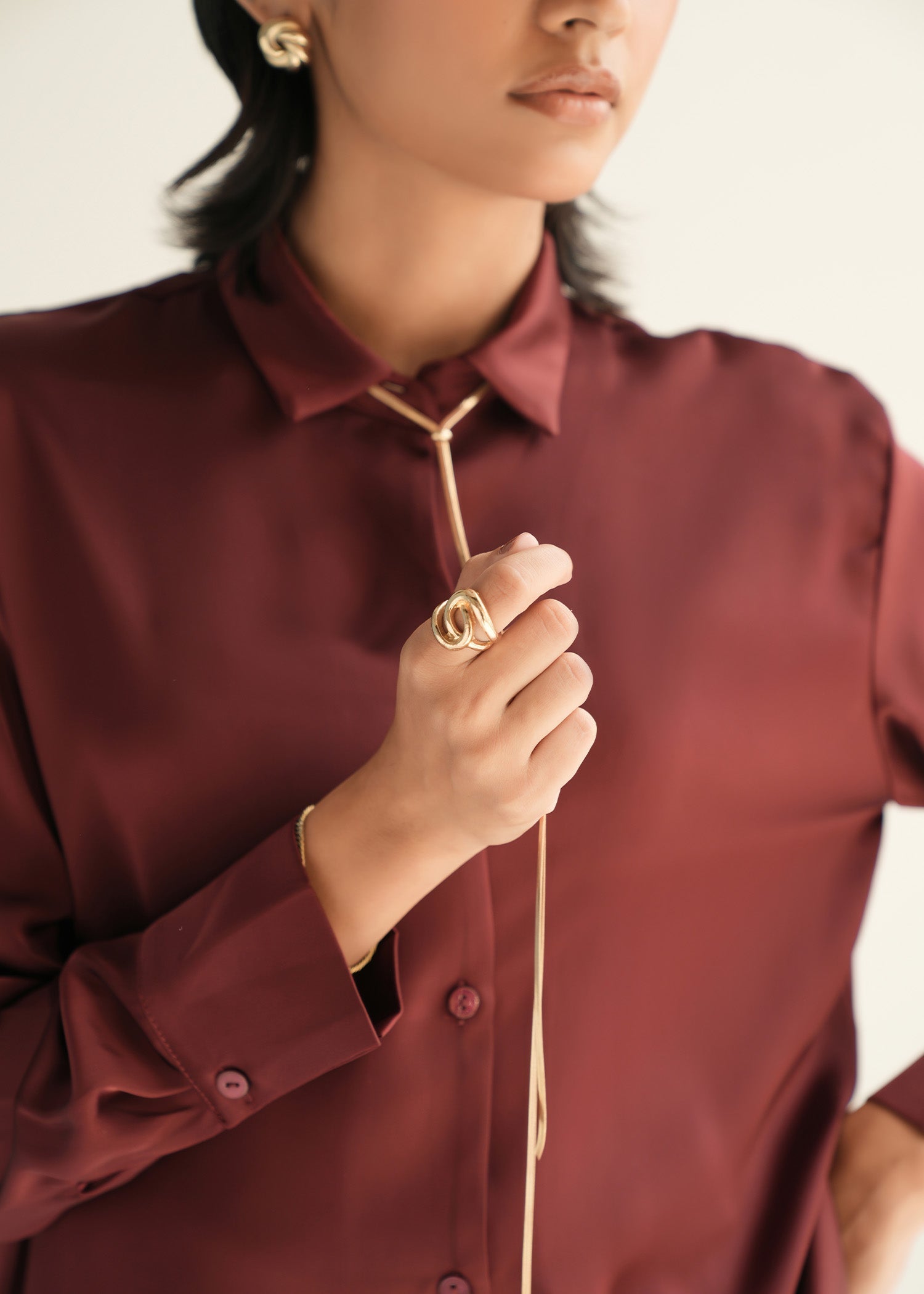 Satin Shirt - KOA
