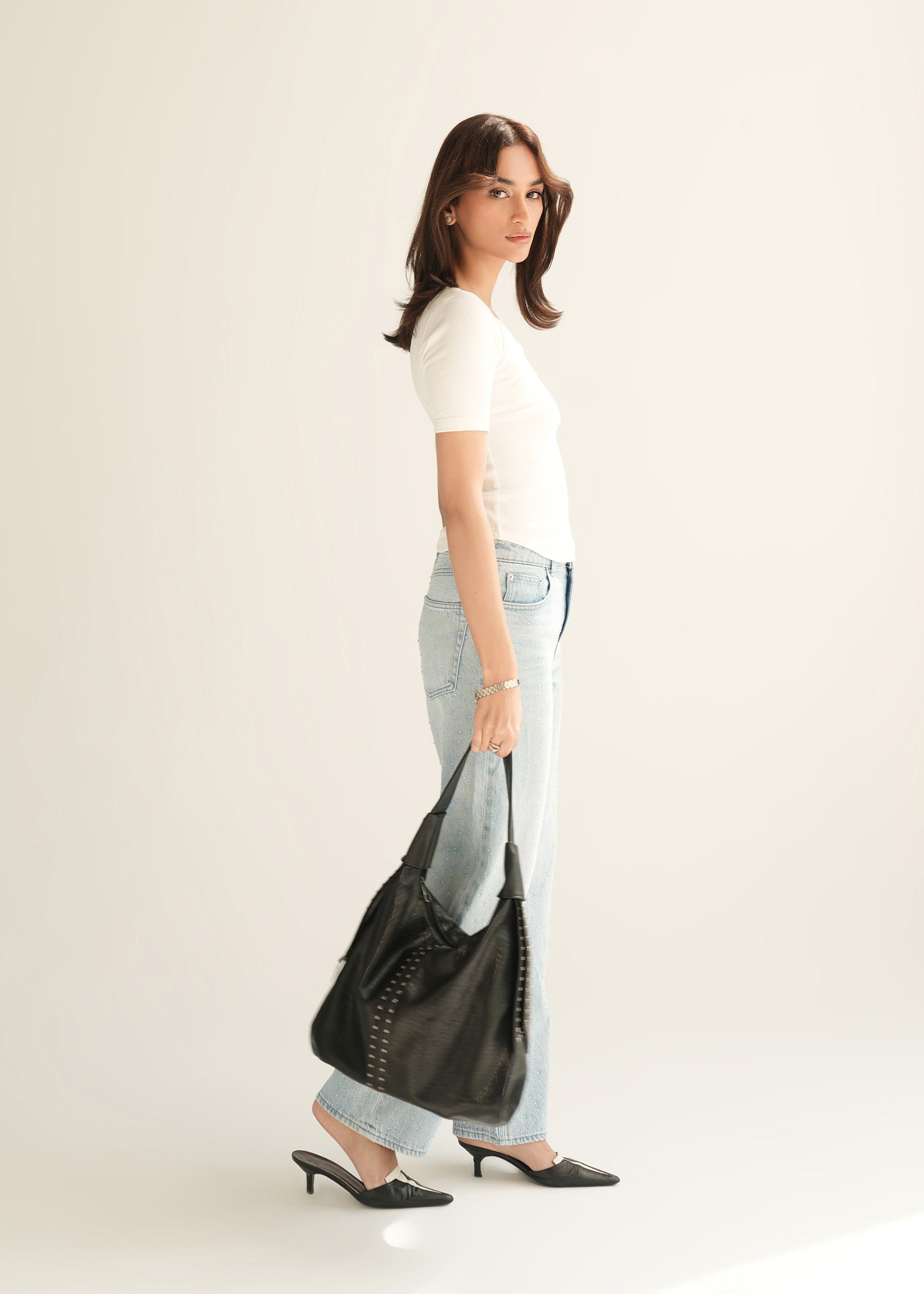 Ribbed Sweetheart Neckline Top - KOA