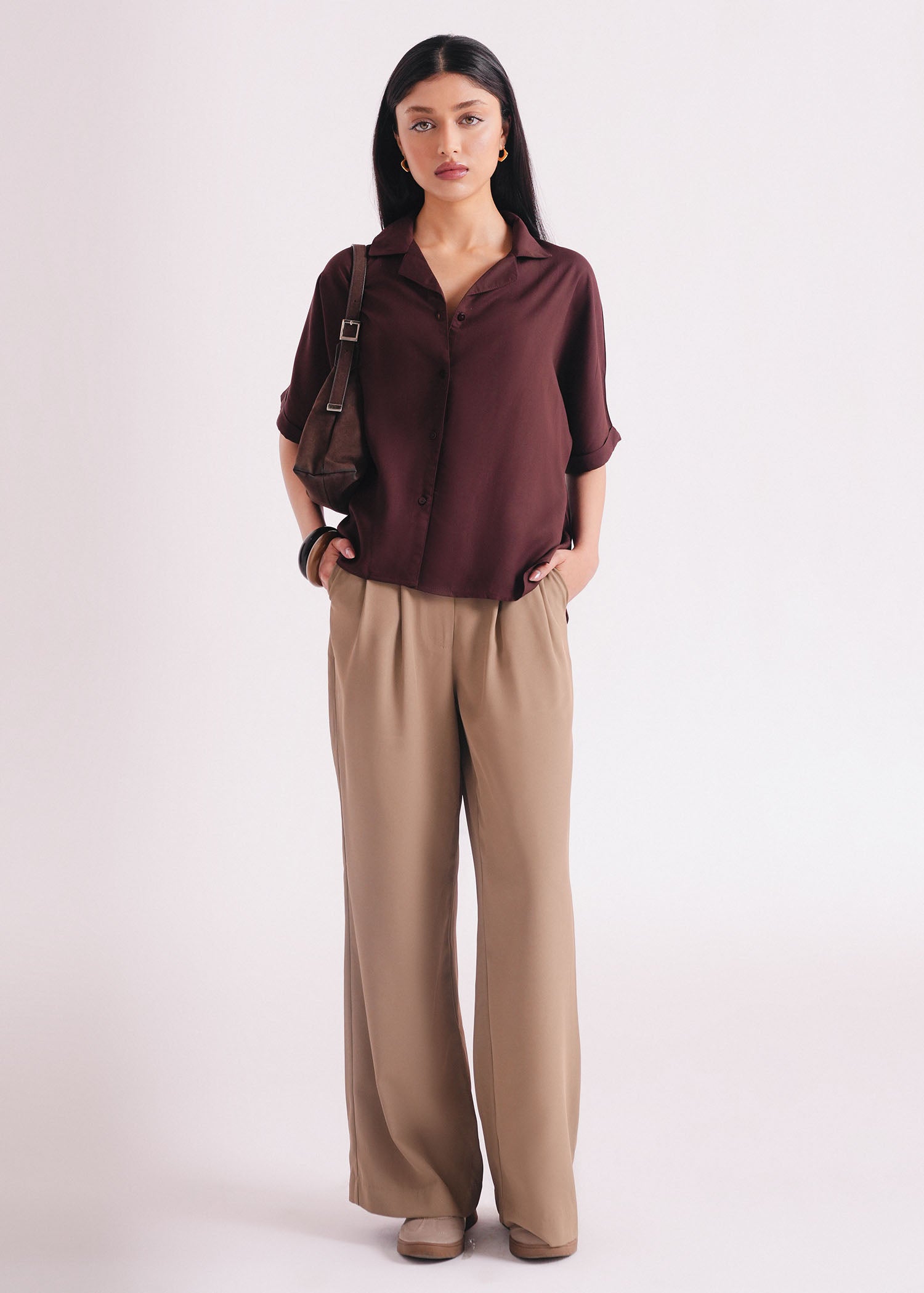 Tailored Pants with Tab Details- WS26-244