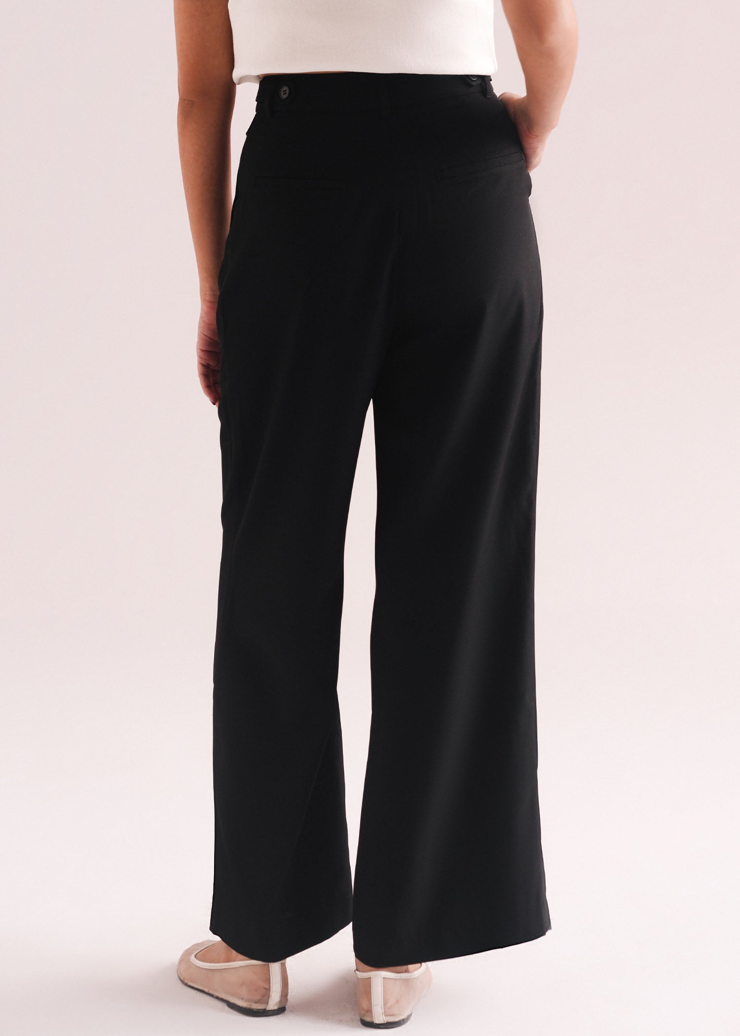 Tailored Pants with Tab Details- WS26-243