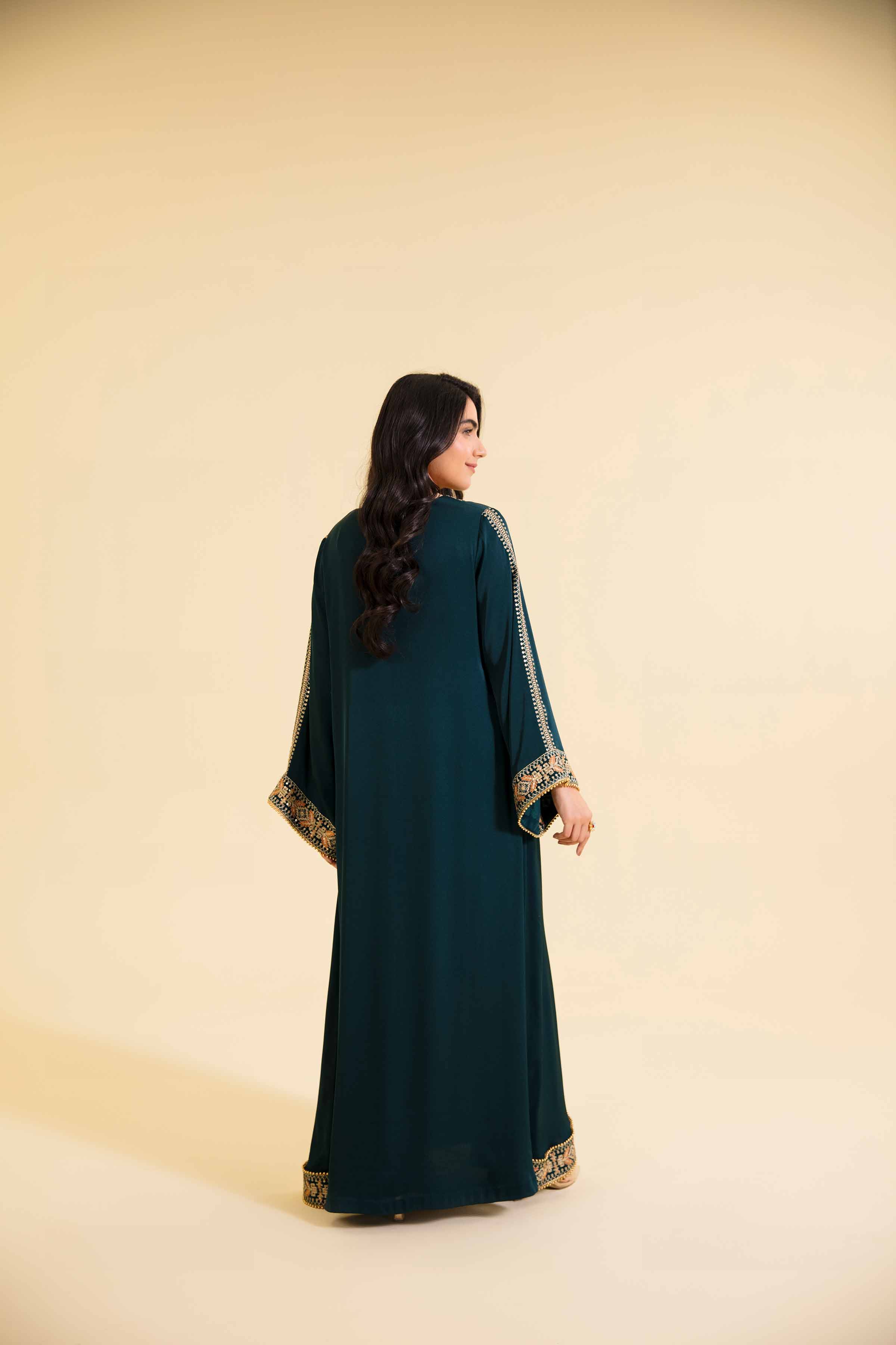 Embroidered Long Dress - FE24-71