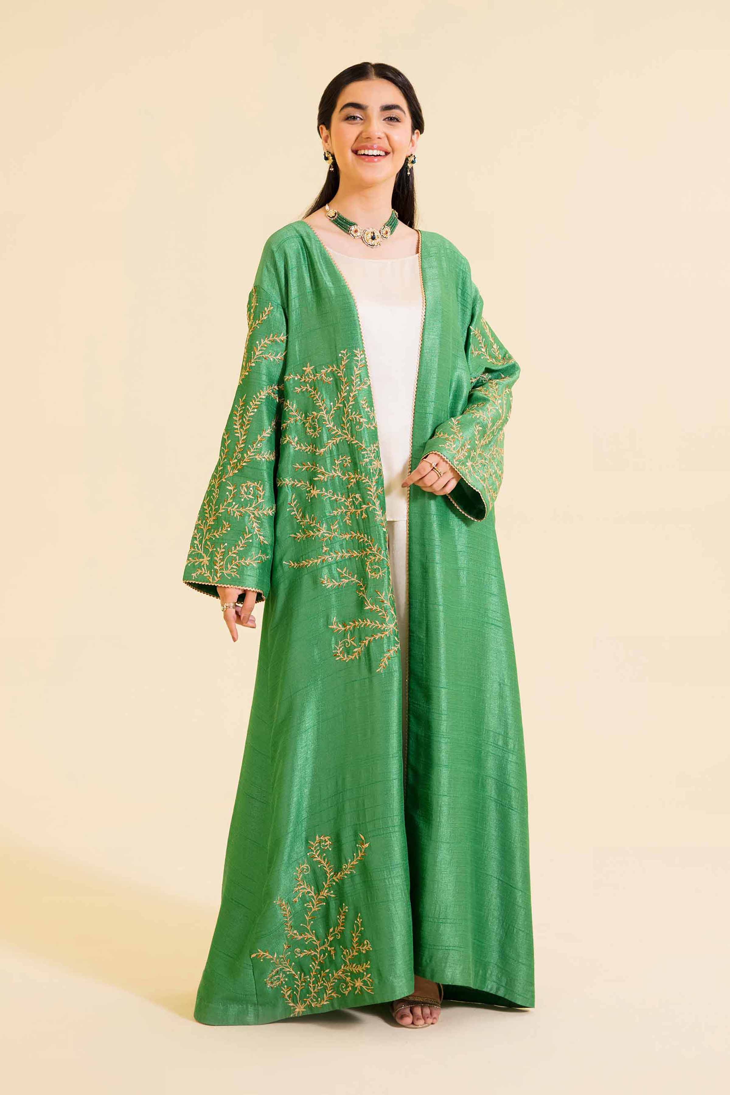 Embroidered Long Dress - FE24-72